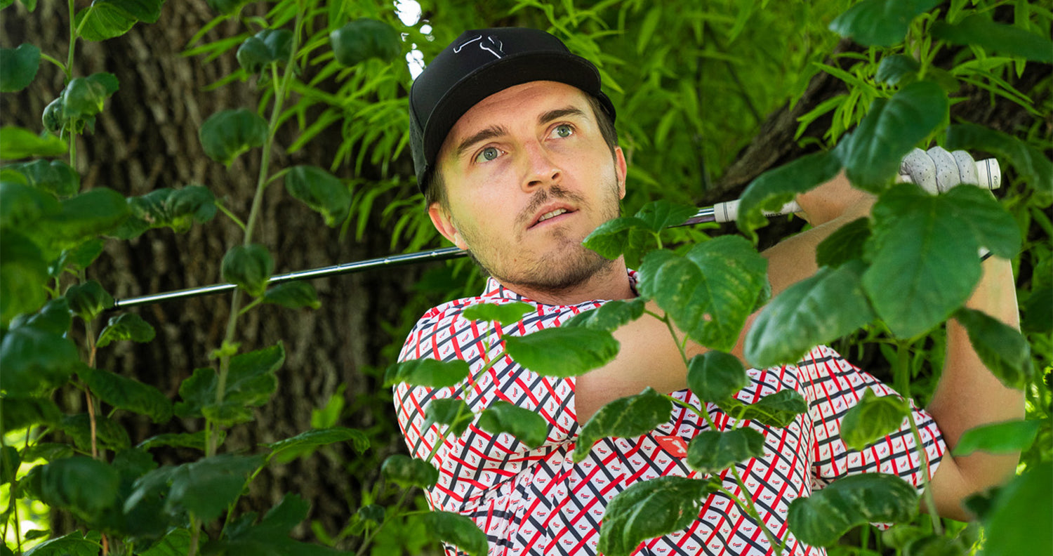 Strange Man Spotted Hitting Tiny Ball With Metal Stick