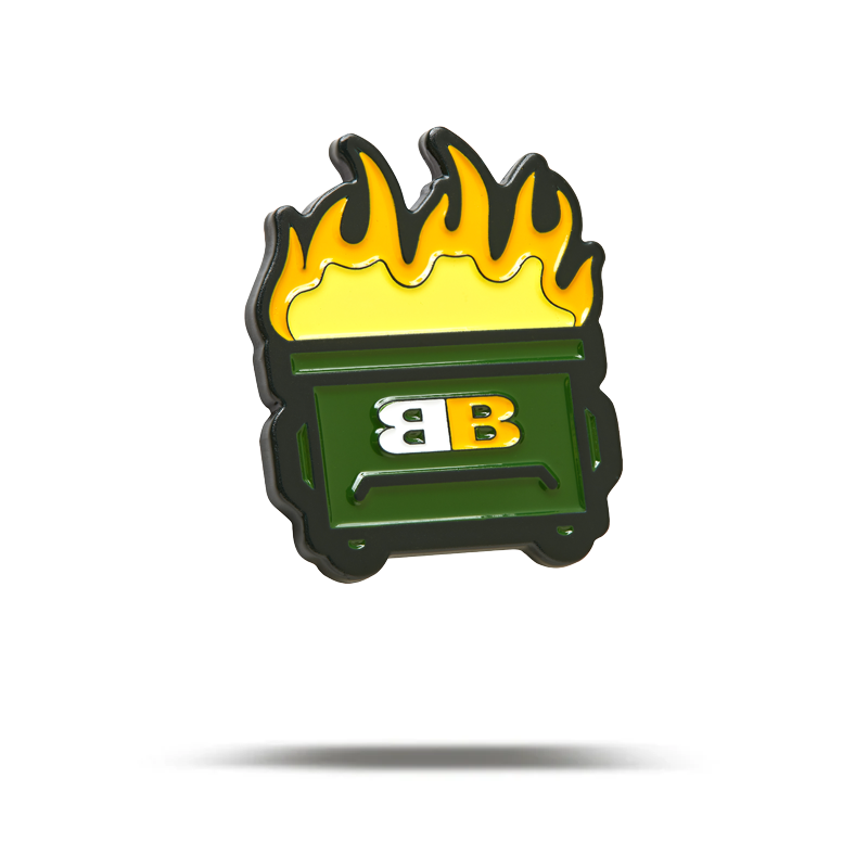 Dumpster Fire - Ball Marker