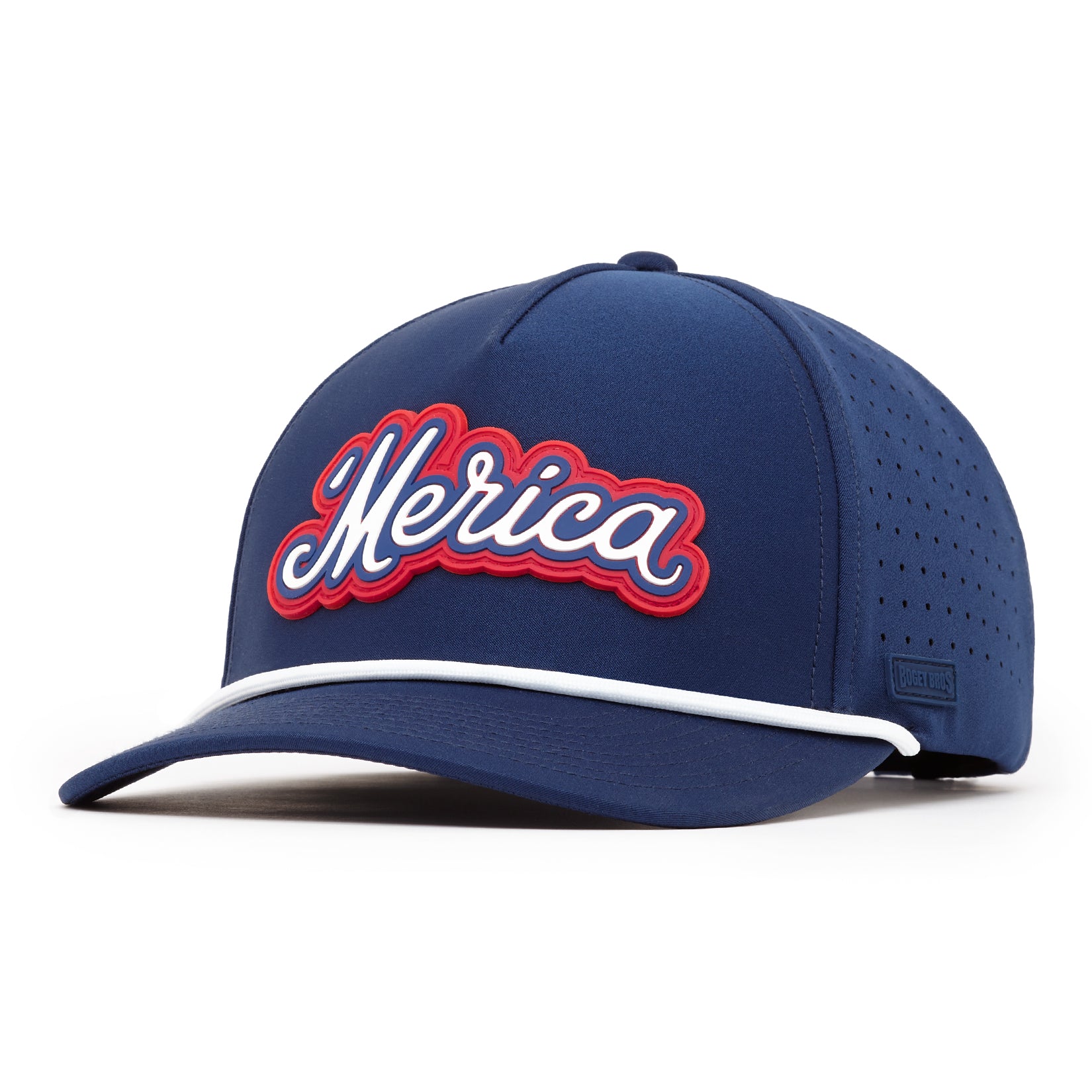 'Merica Navy - Performance Golf Rope Hat - Snapback