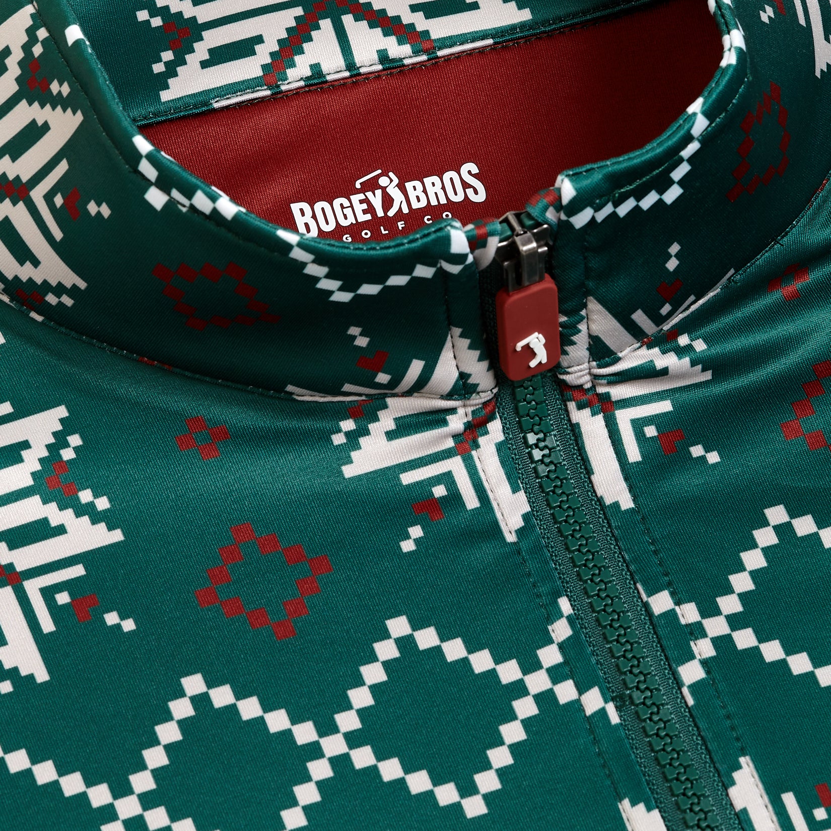 Reindeer Games - Green - Q-Zip