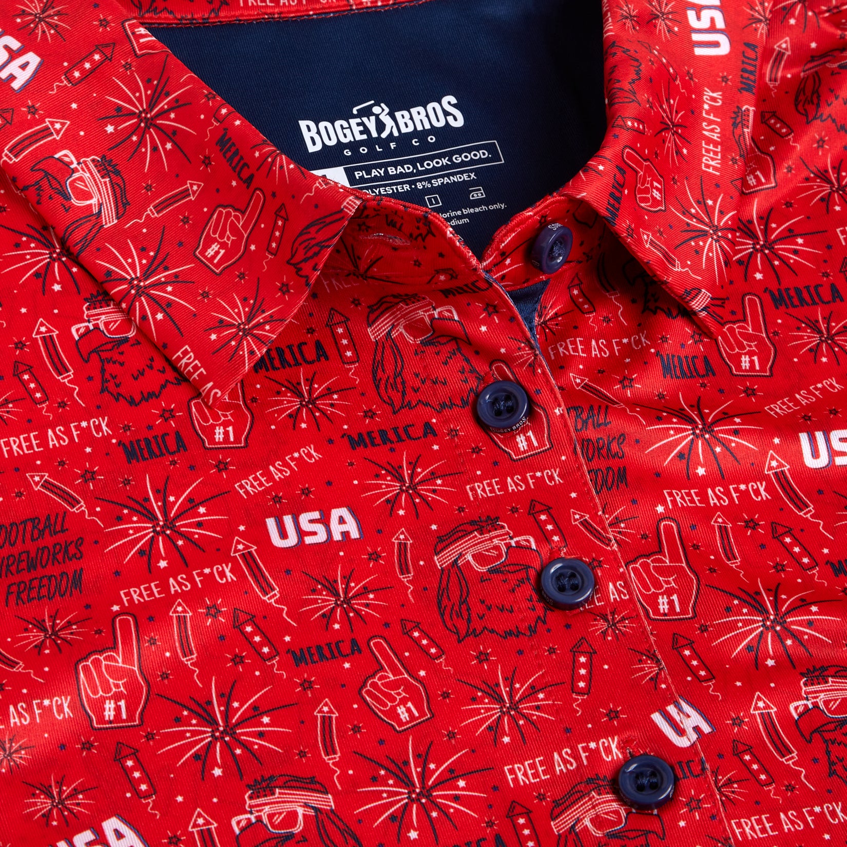 'Merica - Red - Women's Polo