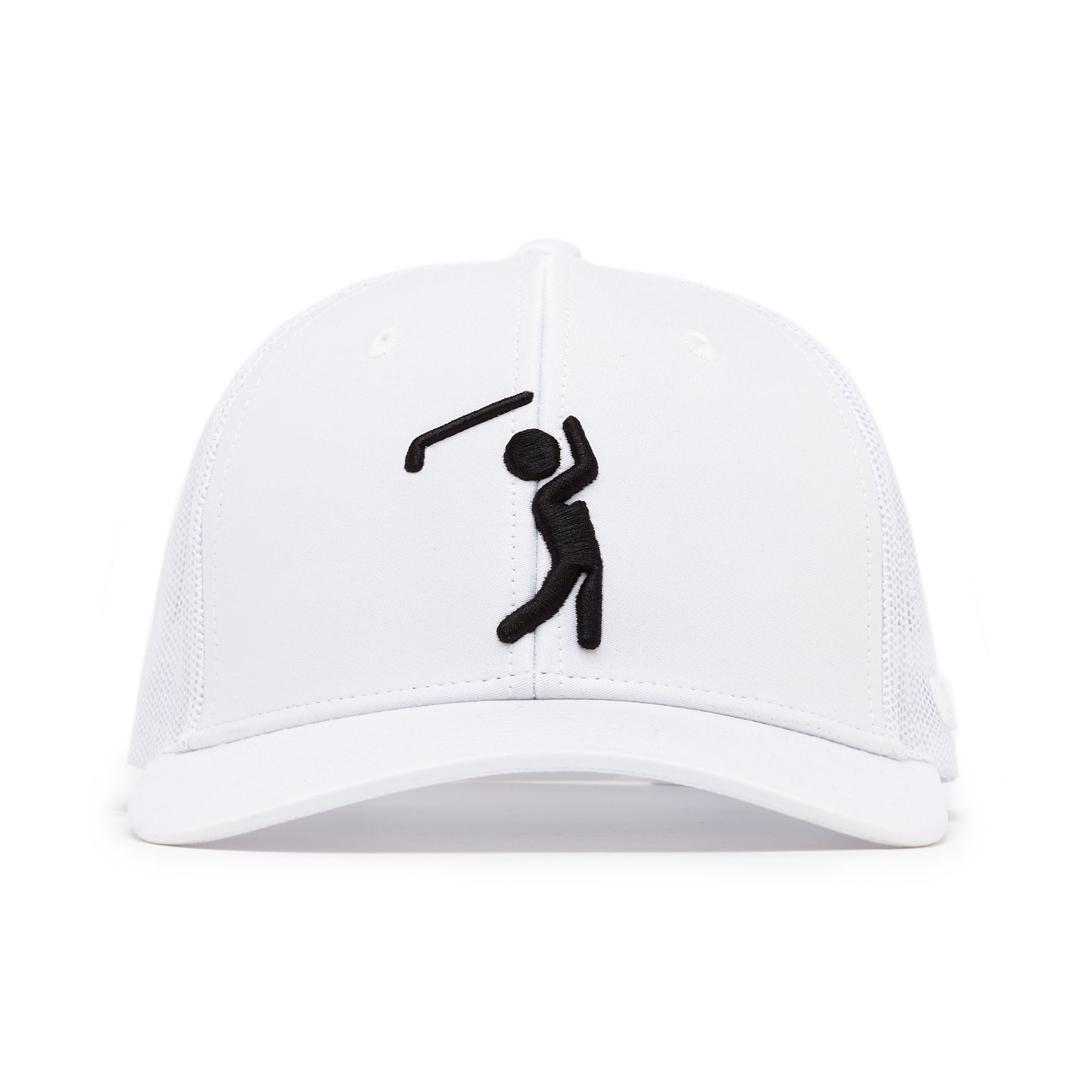 Bogeyman White/White - Mesh Trucker Hat - Snapback