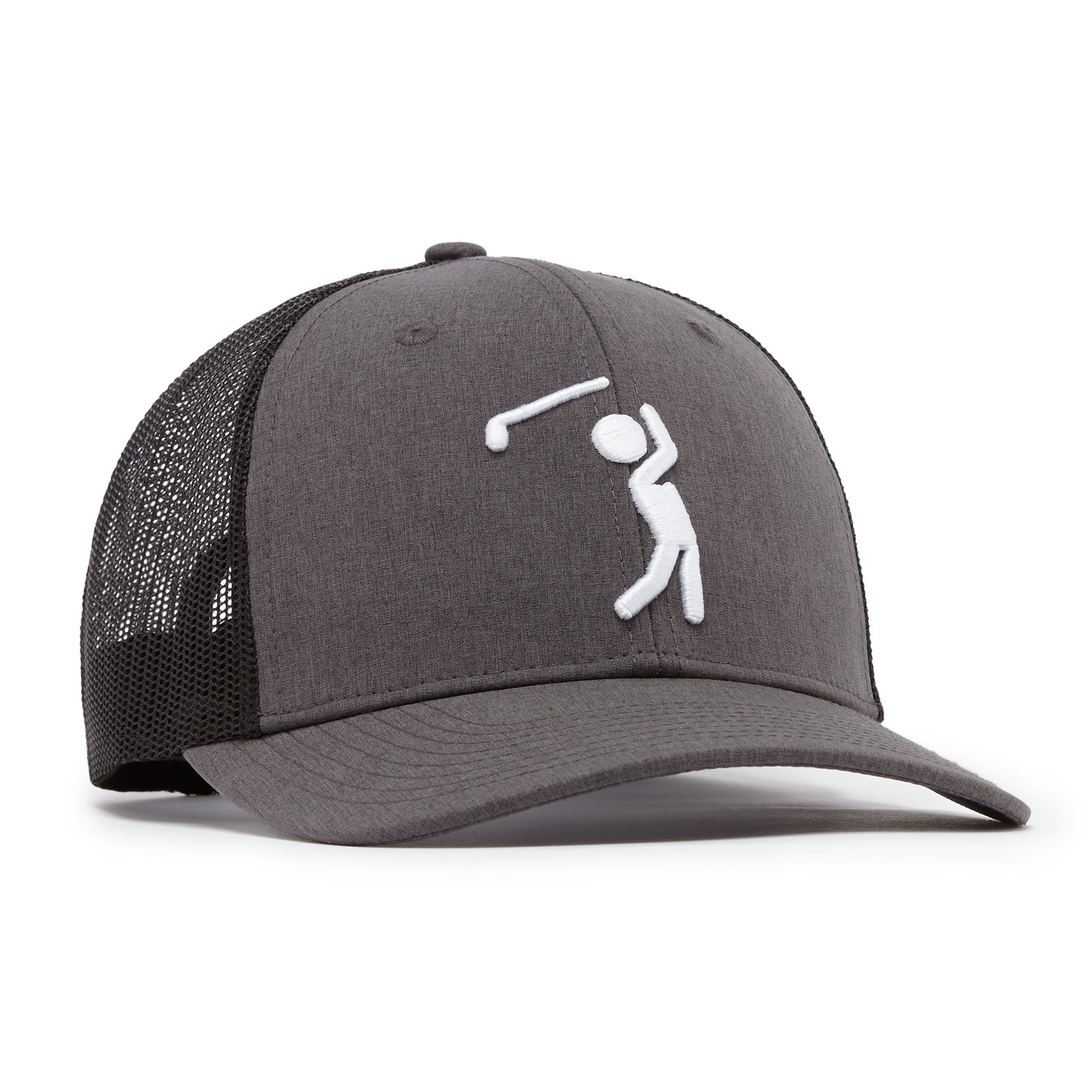 Bogeyman Heather/Black - Mesh Trucker Hat - Snapback