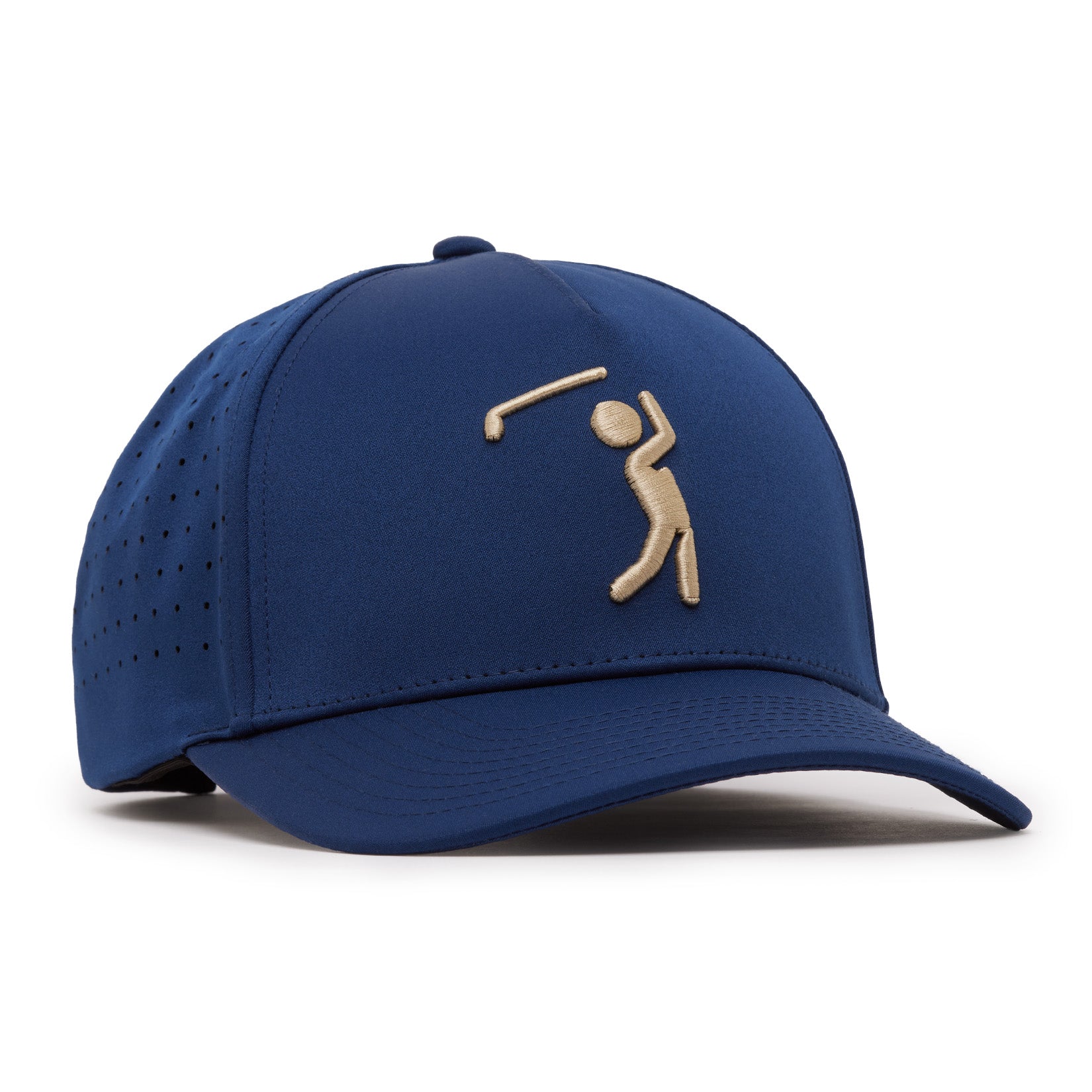 Bogeyman - Navy/Tan - Performance Golf Hat - Snapback