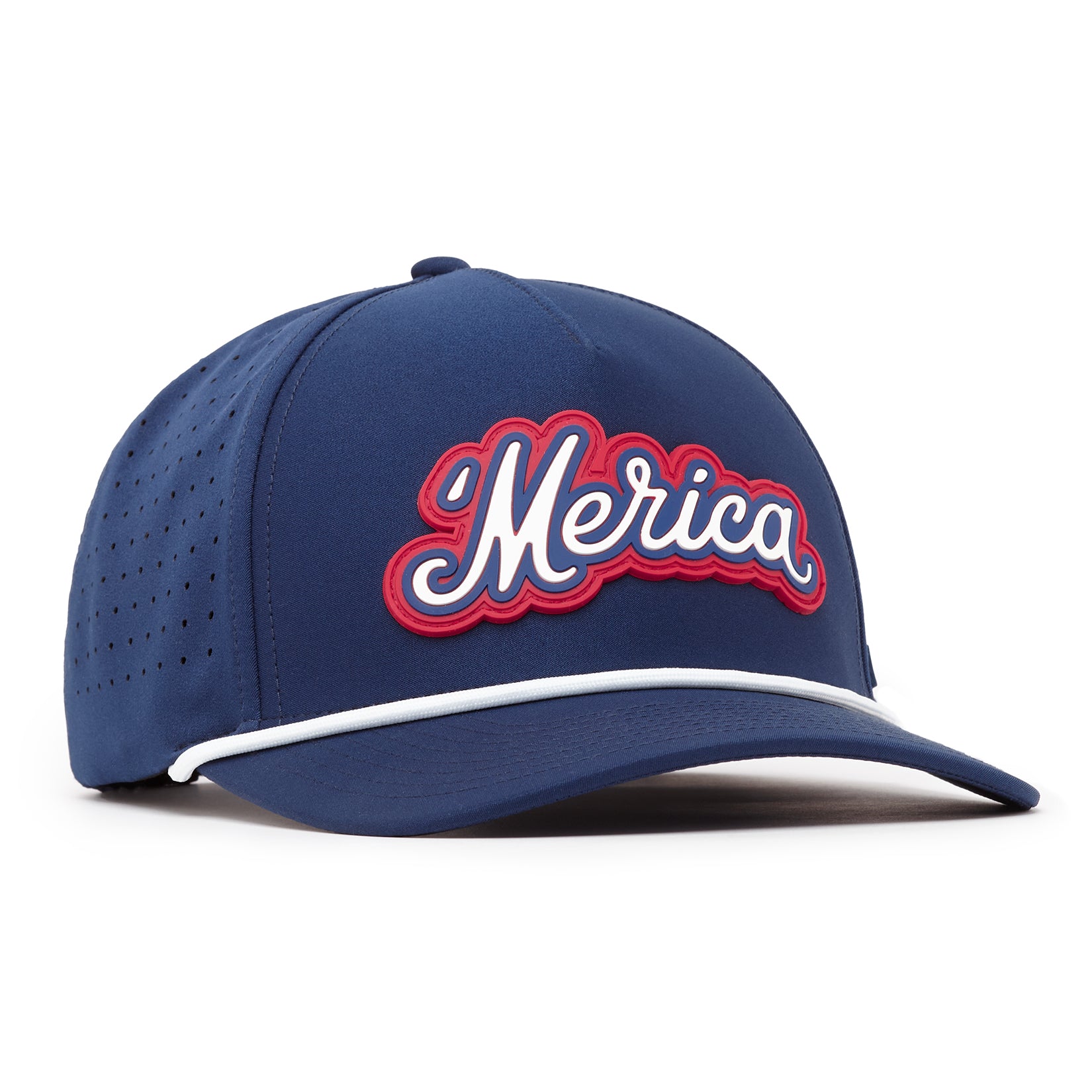 'Merica Navy - Performance Golf Rope Hat - Snapback