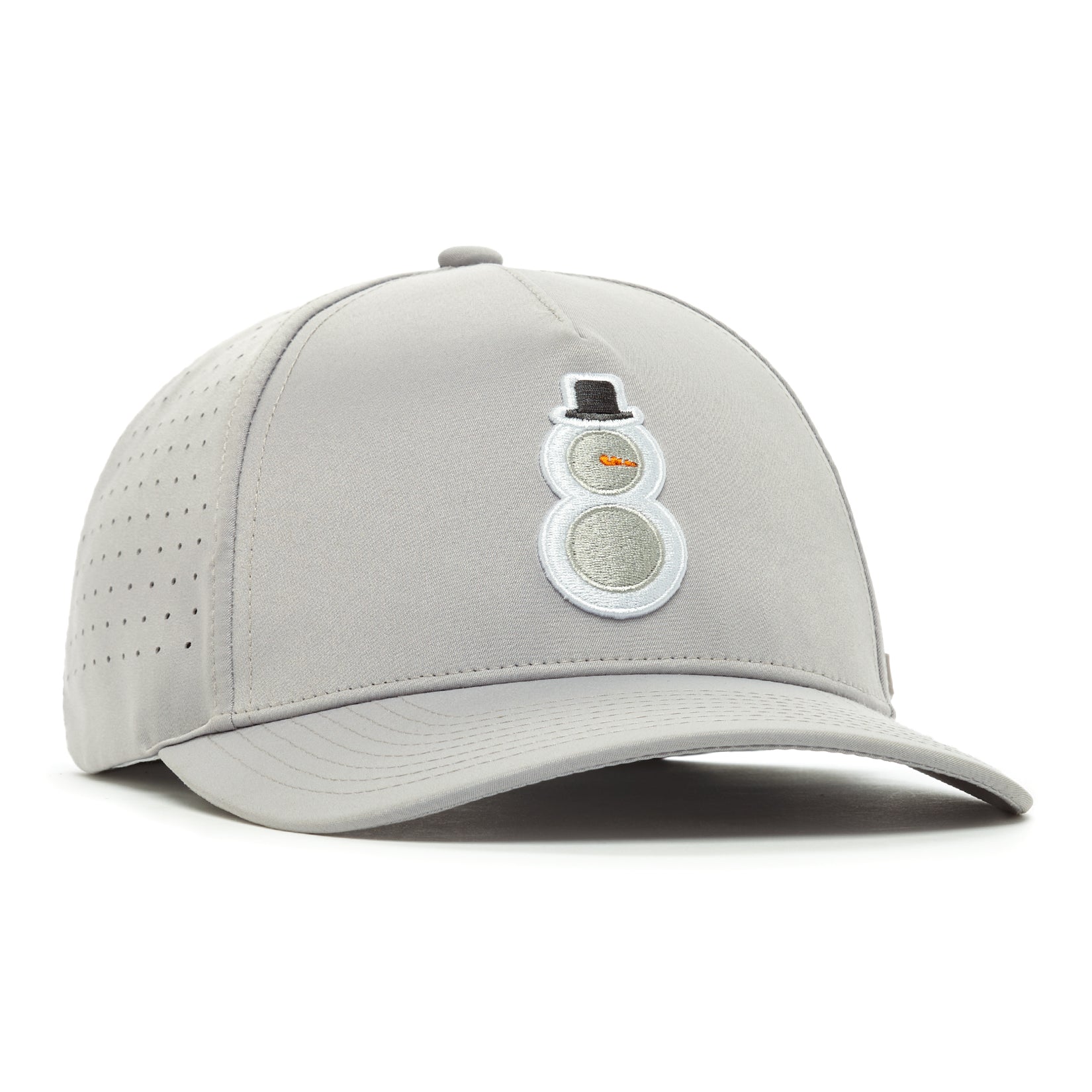Snowman - Performance Golf Hat - Snapback