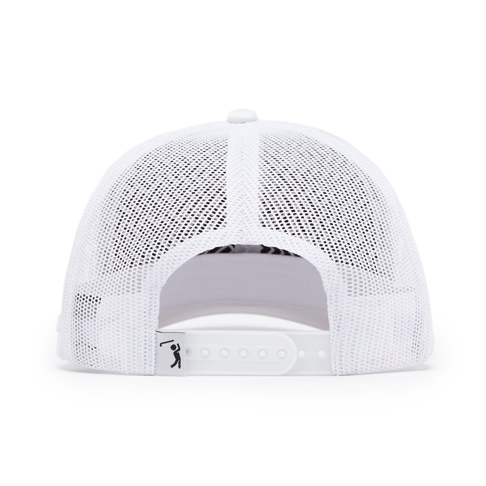 Bogeyman White/White - Mesh Trucker Hat - Snapback