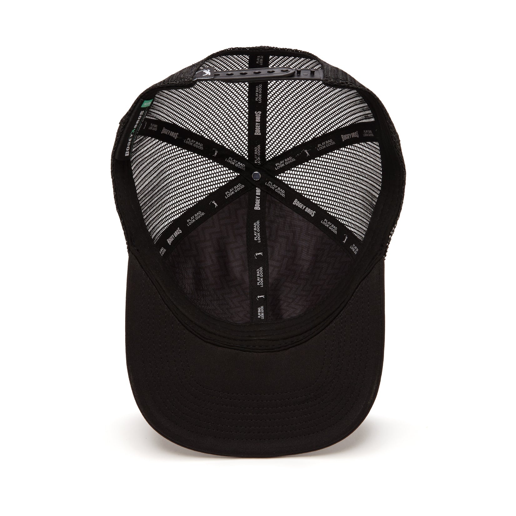 Bogeyman Black/Black - Mesh Trucker Hat