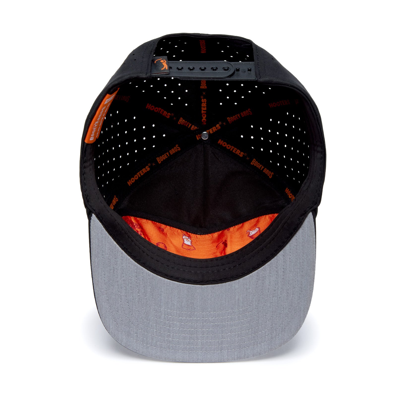 Hooters - Unstructured Flatbill Hat - Snapback