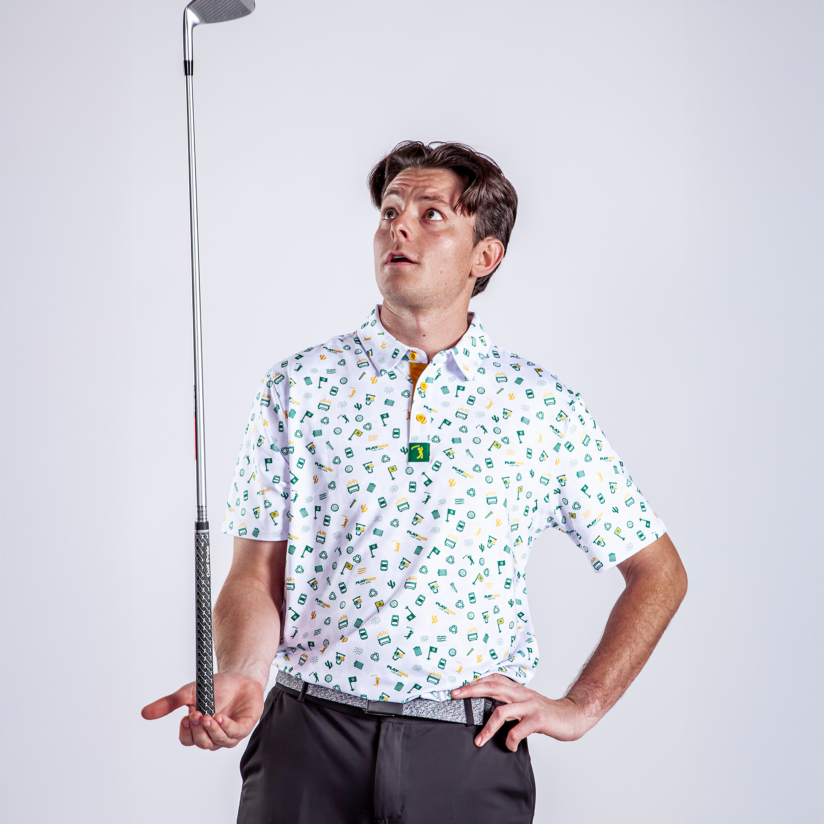 Dumpster Fire - White - Polo