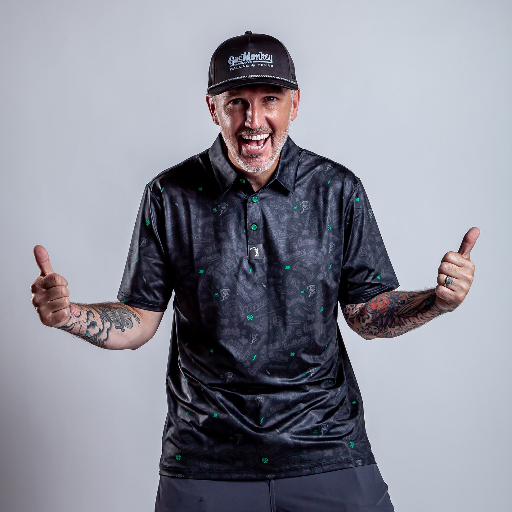 Gas Monkey - Black - Polo