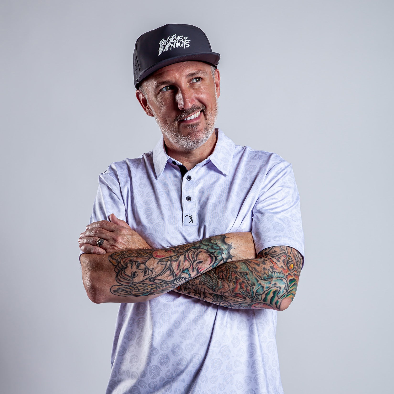 Gas Monkey - White - Polo