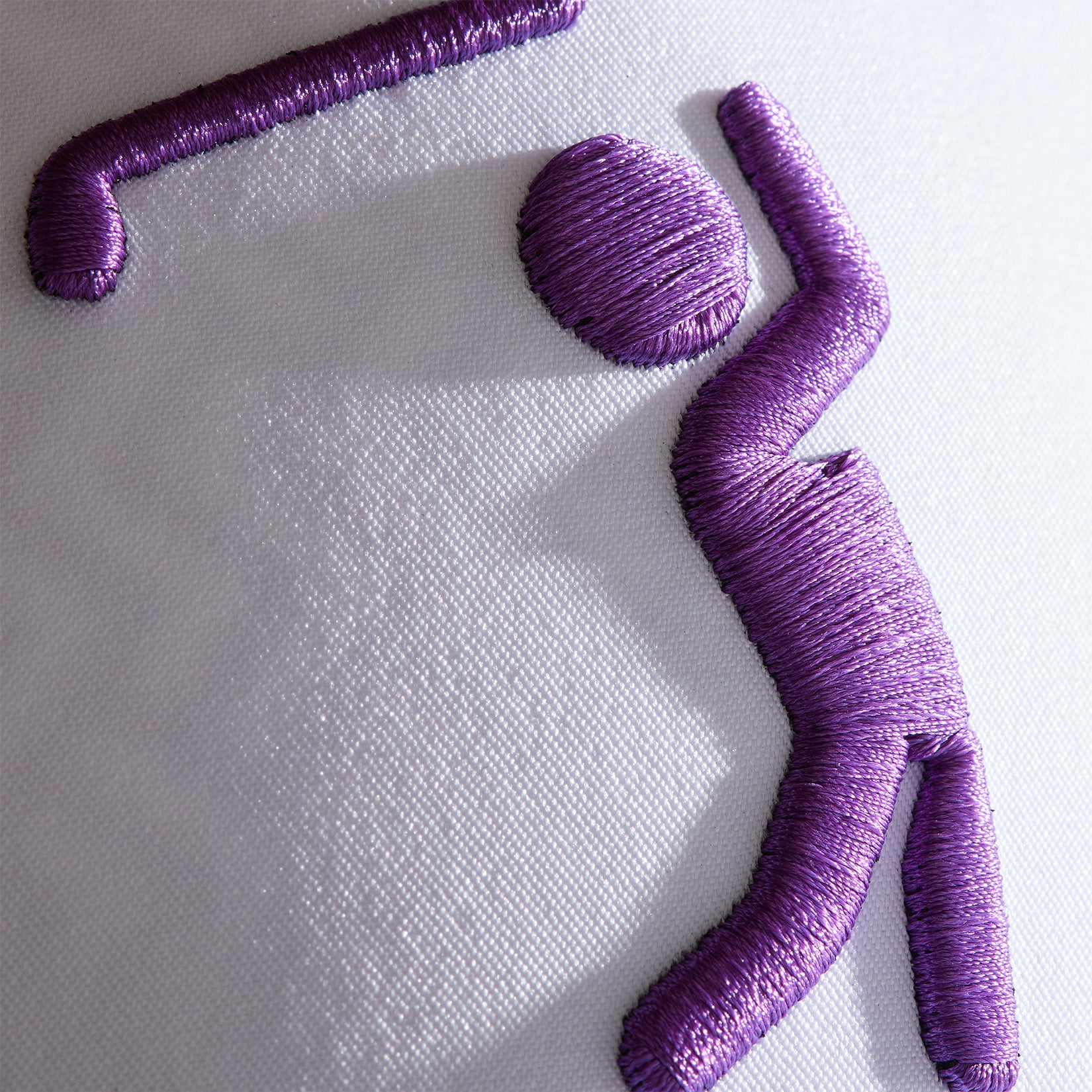 Bogeyman - White/Purple - Performance Golf Hat - Snapback