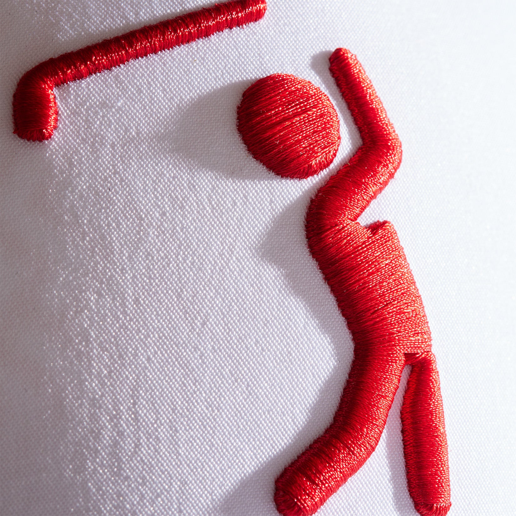 Bogeyman - White/Red - Performance Golf Hat - Snapback