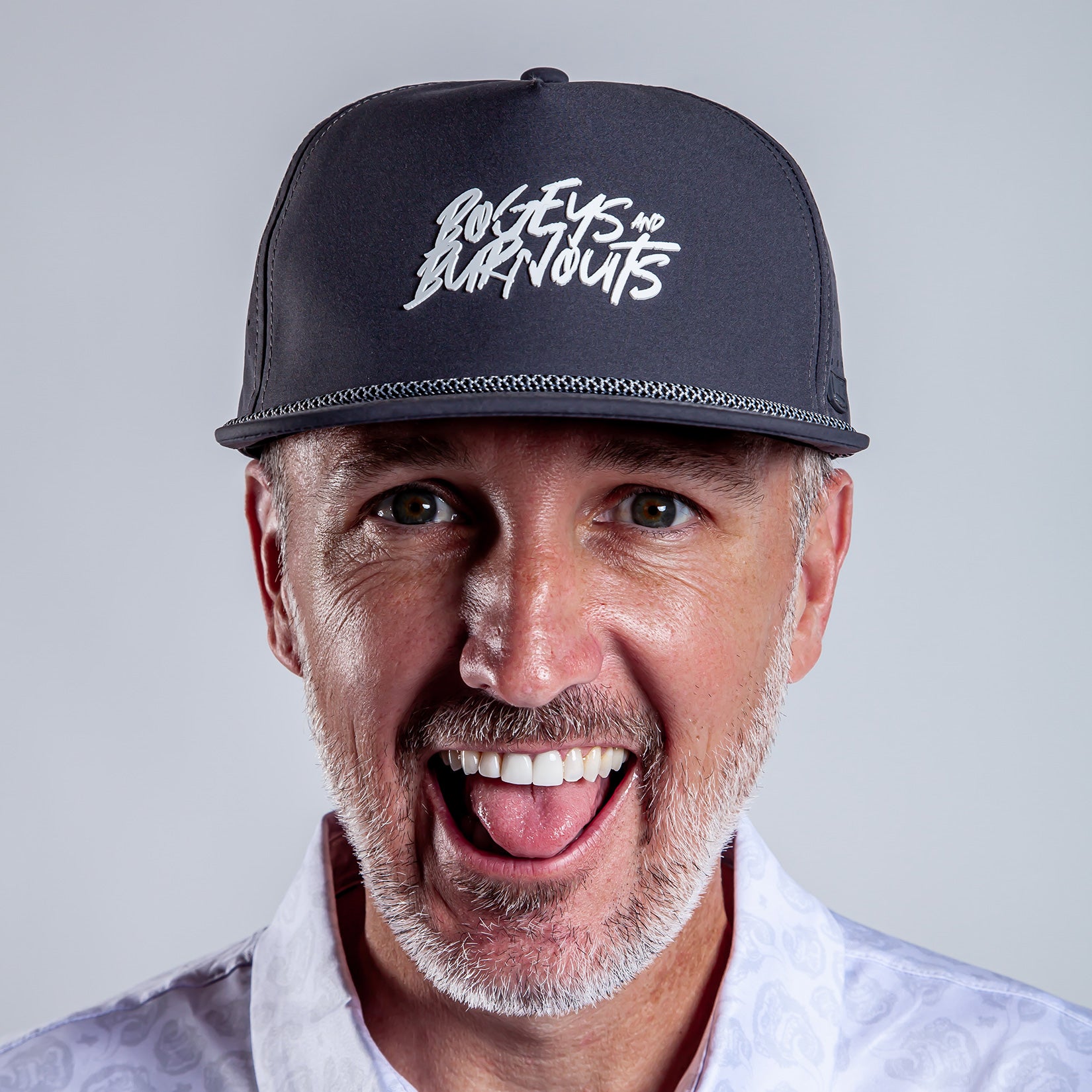 Bogeys And Burnouts - Unstructured Flat Bill Hat - Snapback