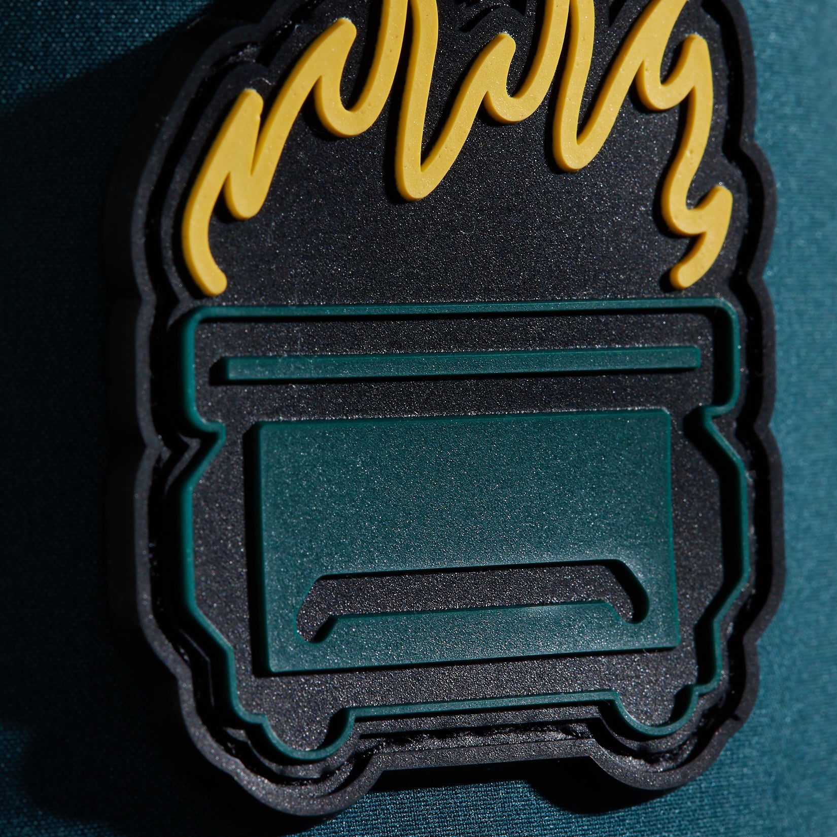 Dumpster Fire - Unstructured Flat Bill Hat - Snapback