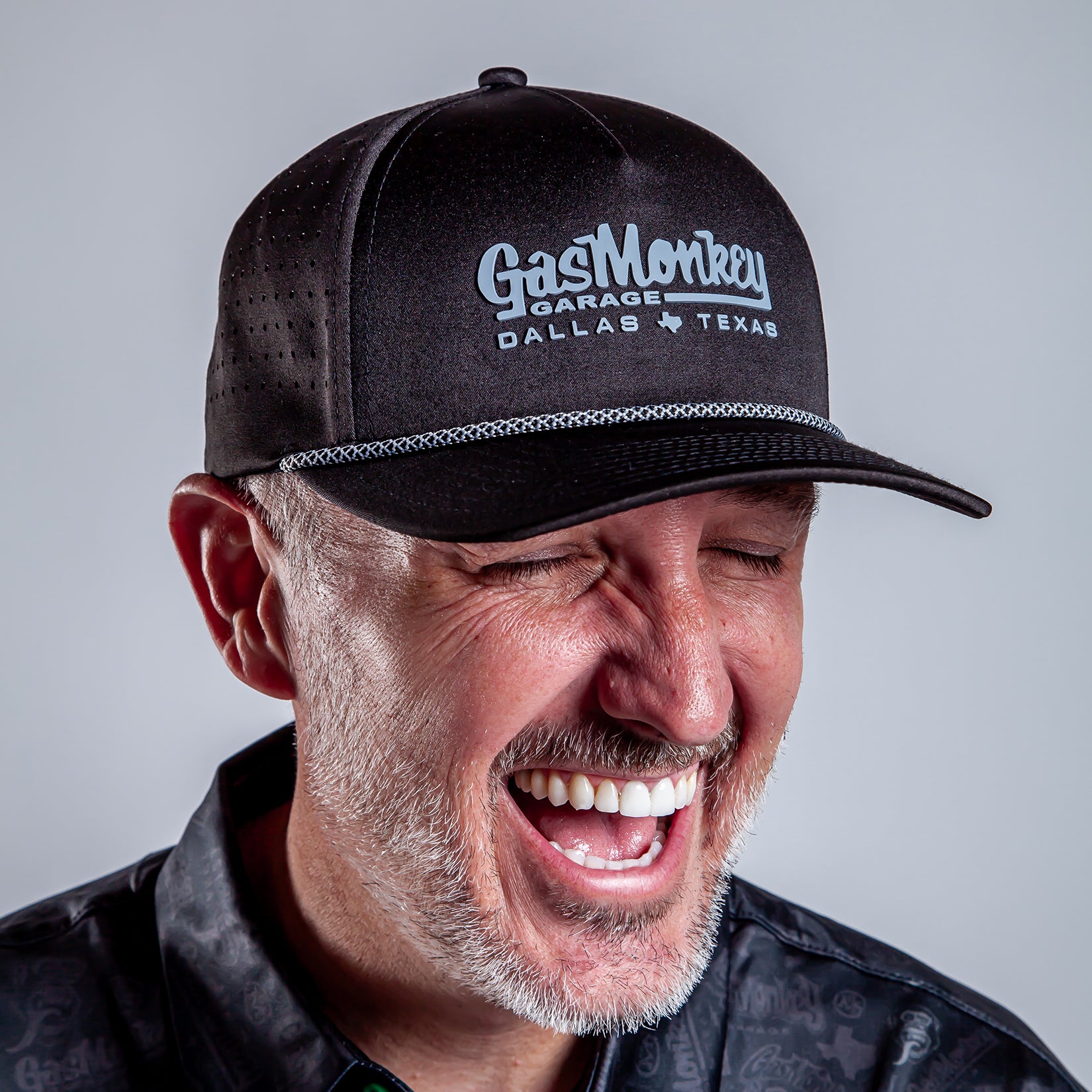 Gas Monkey Logo - Performance Golf Rope Hat - Snapback