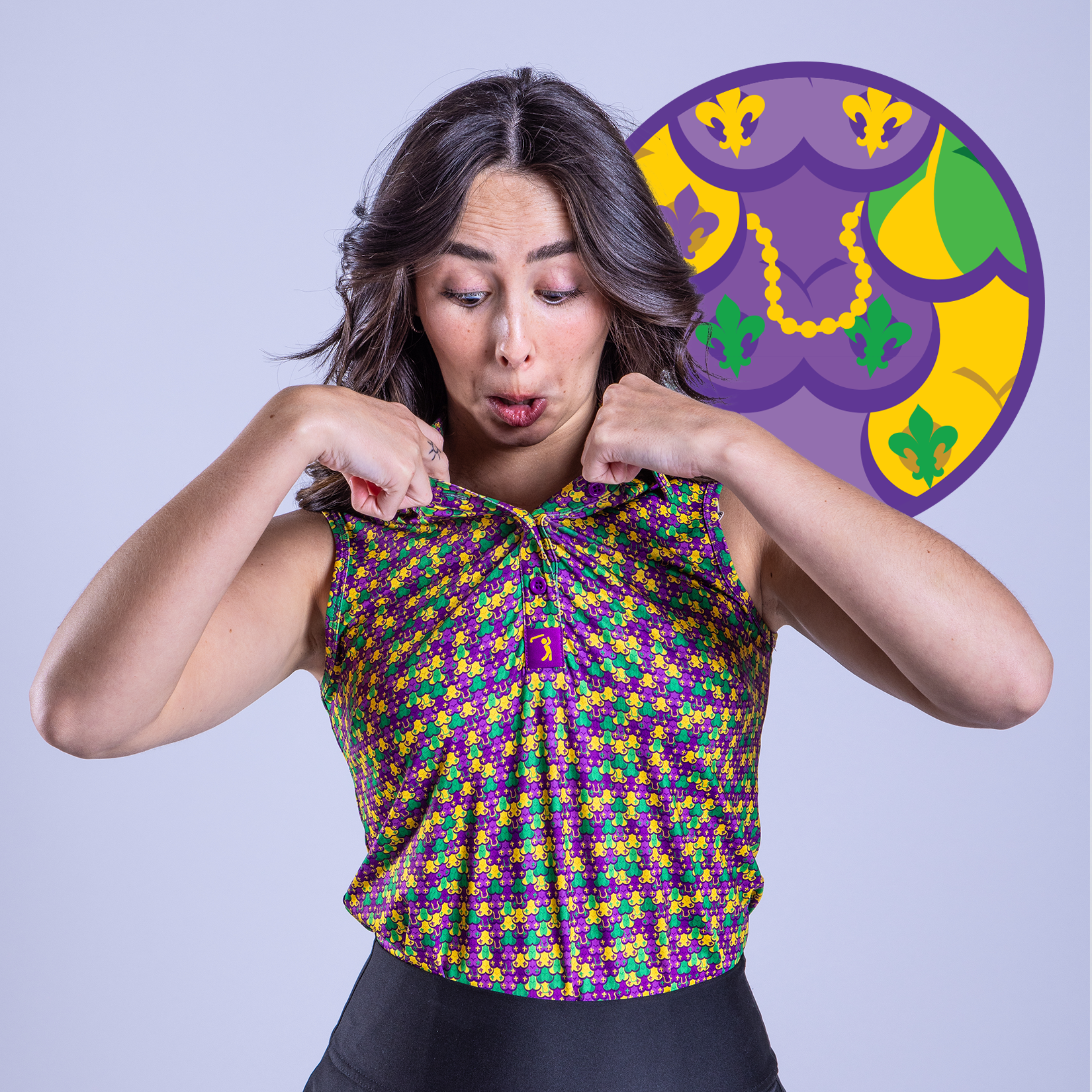 Phat Tuesday - Women's Polo