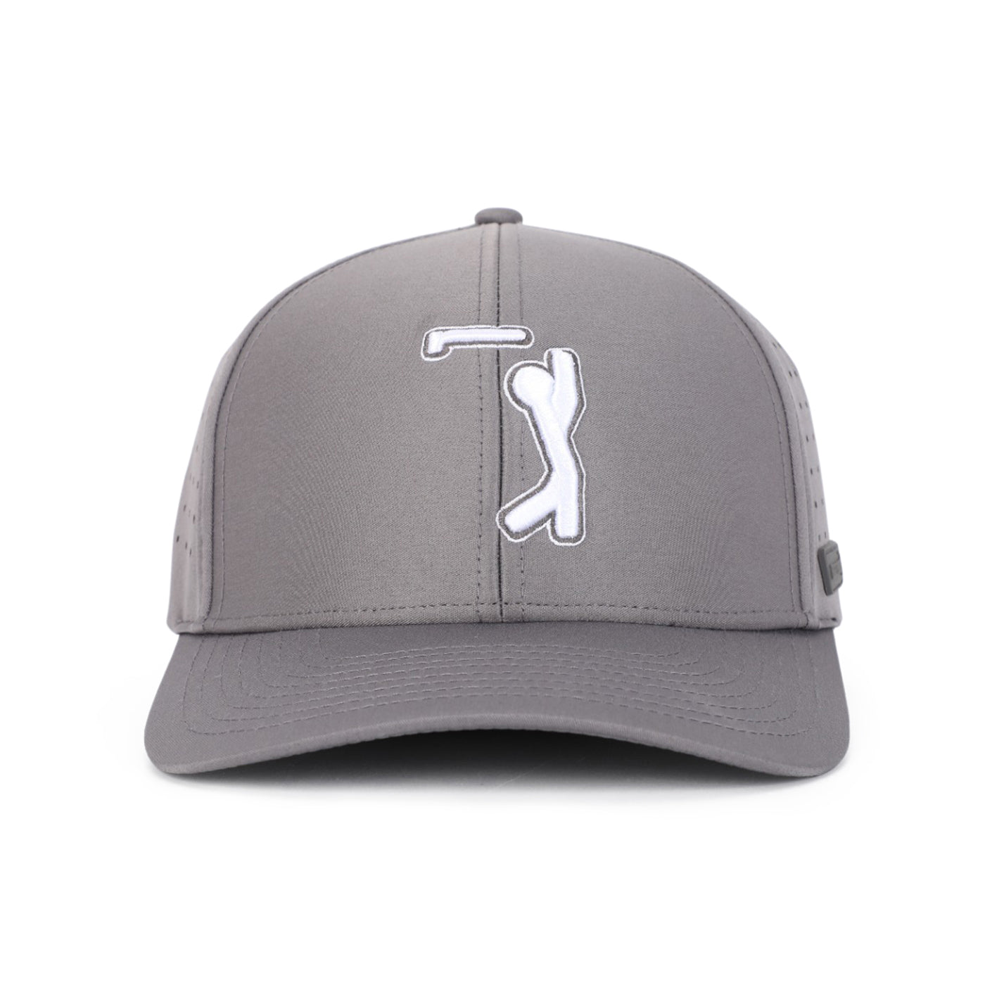 Bogeyman Dark Grey - Performance Golf Hat - Stretch Fit