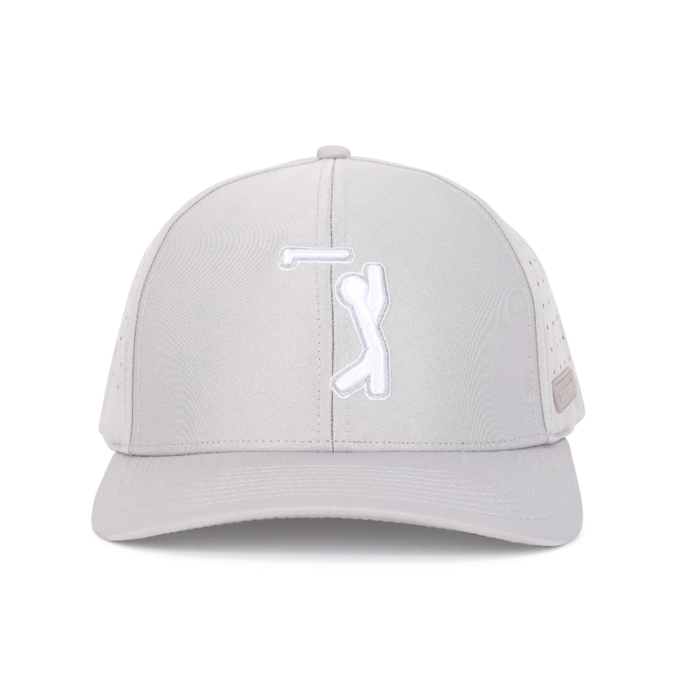 Bogeyman Light Grey - Performance Golf Hat - Stretch Fit