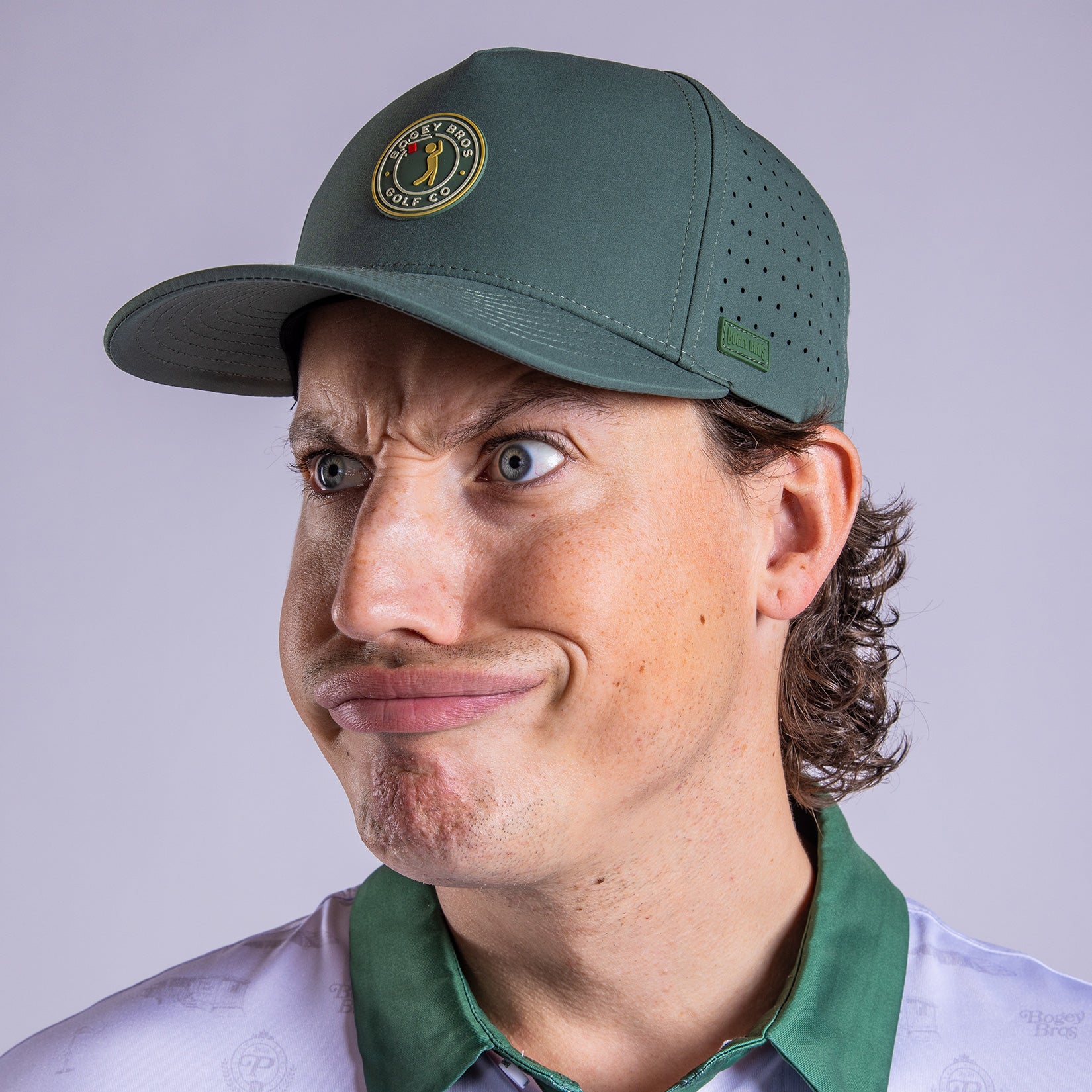 Peasants Stamp - Performance Golf Hat - Snapback