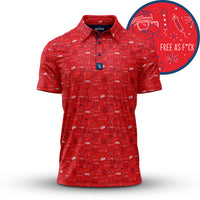 'Merica - Red - Polo