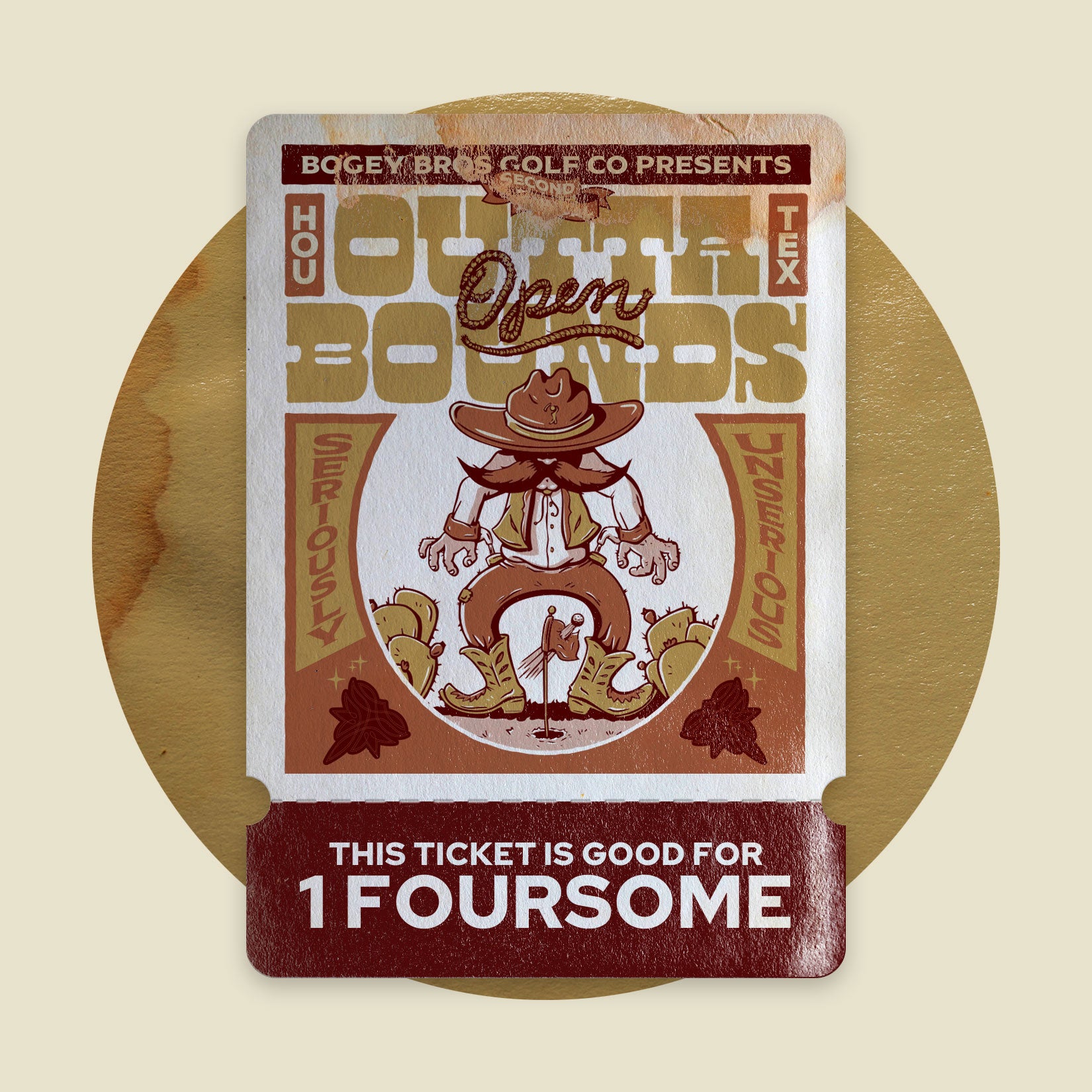 The Outta Bounds Open - Foursome Ticket (Includes 4 Player Slots)