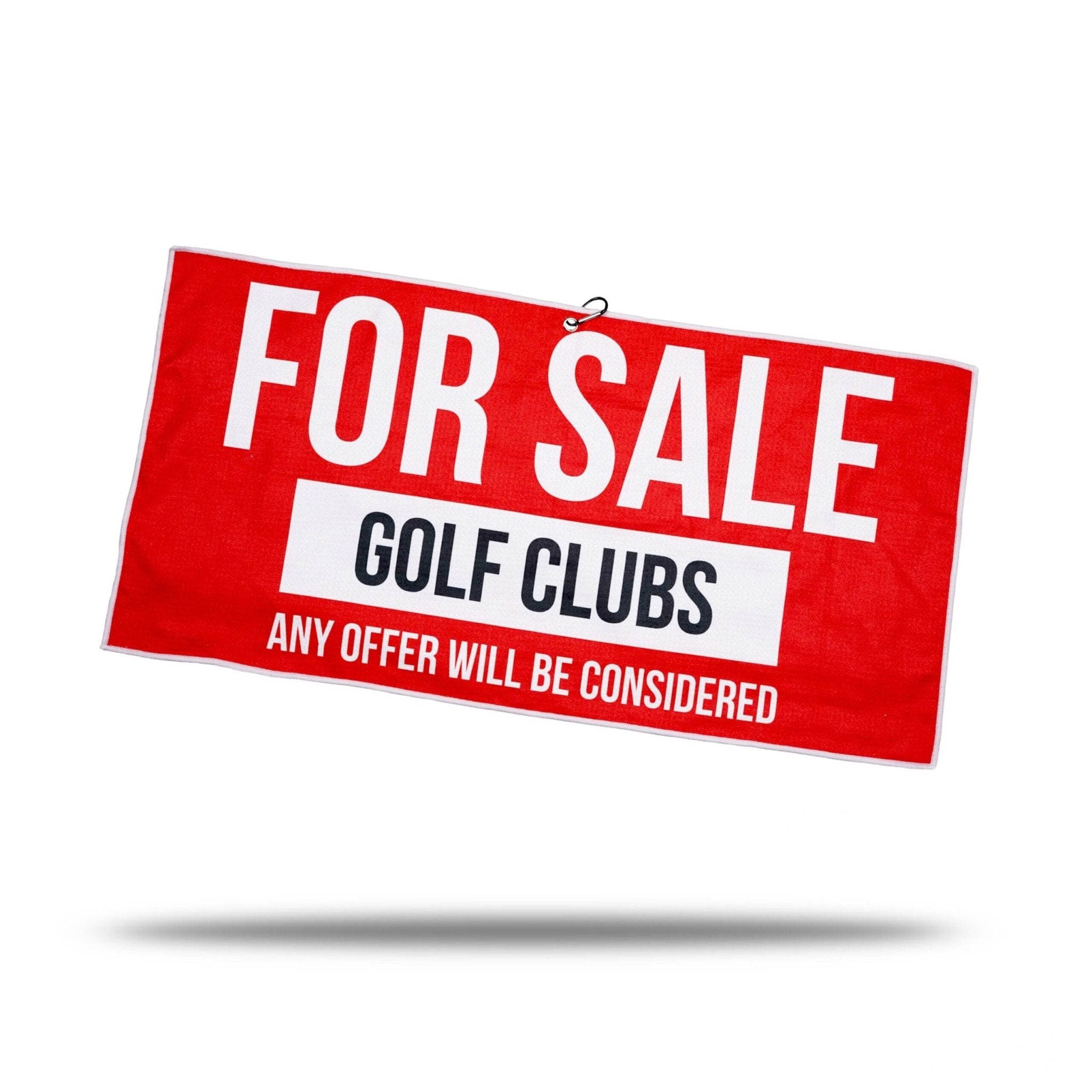 CLUBS FOR SALE - Towel - bogeybros-new