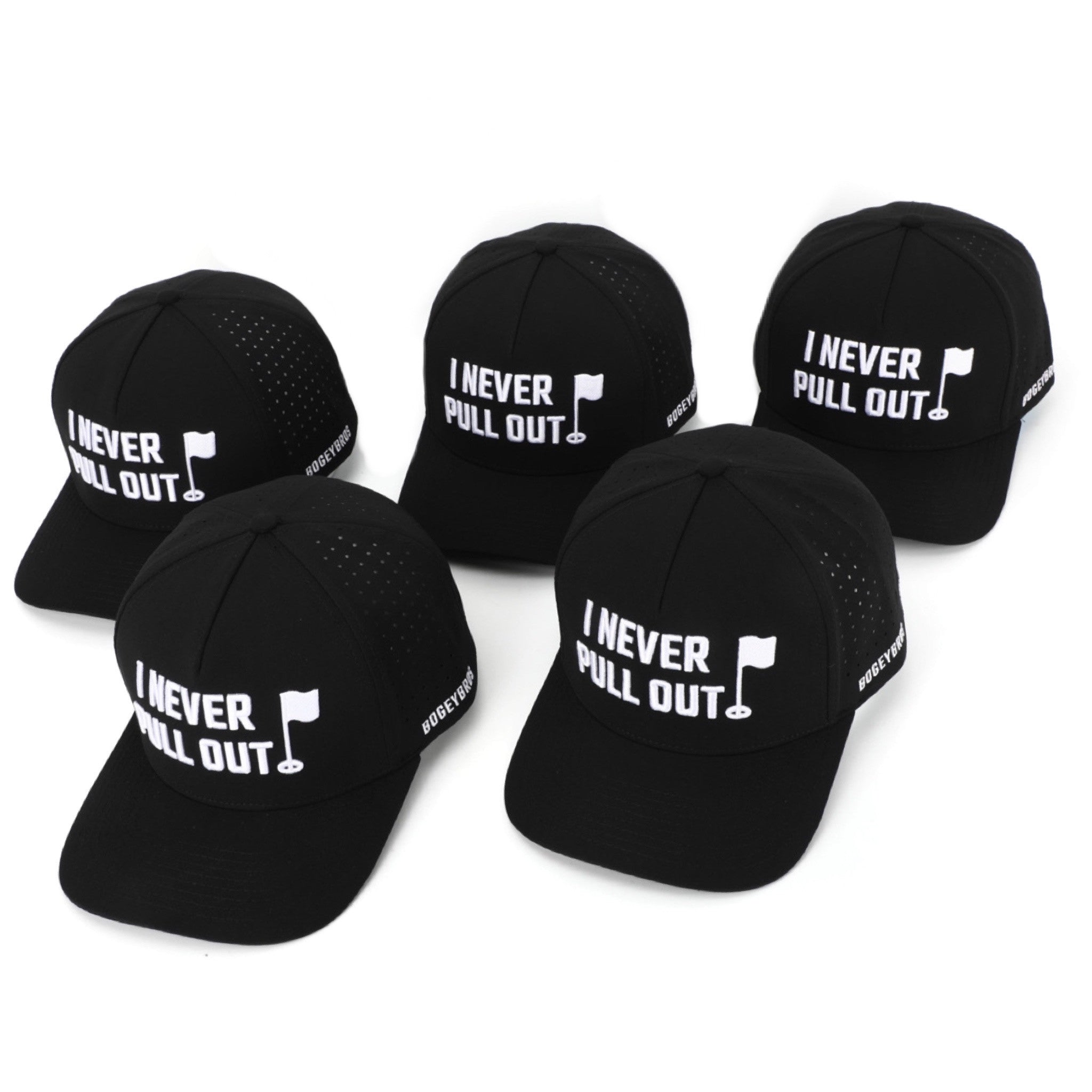 I Never Pull Out - Performance Golf Hat - Bogey Bros