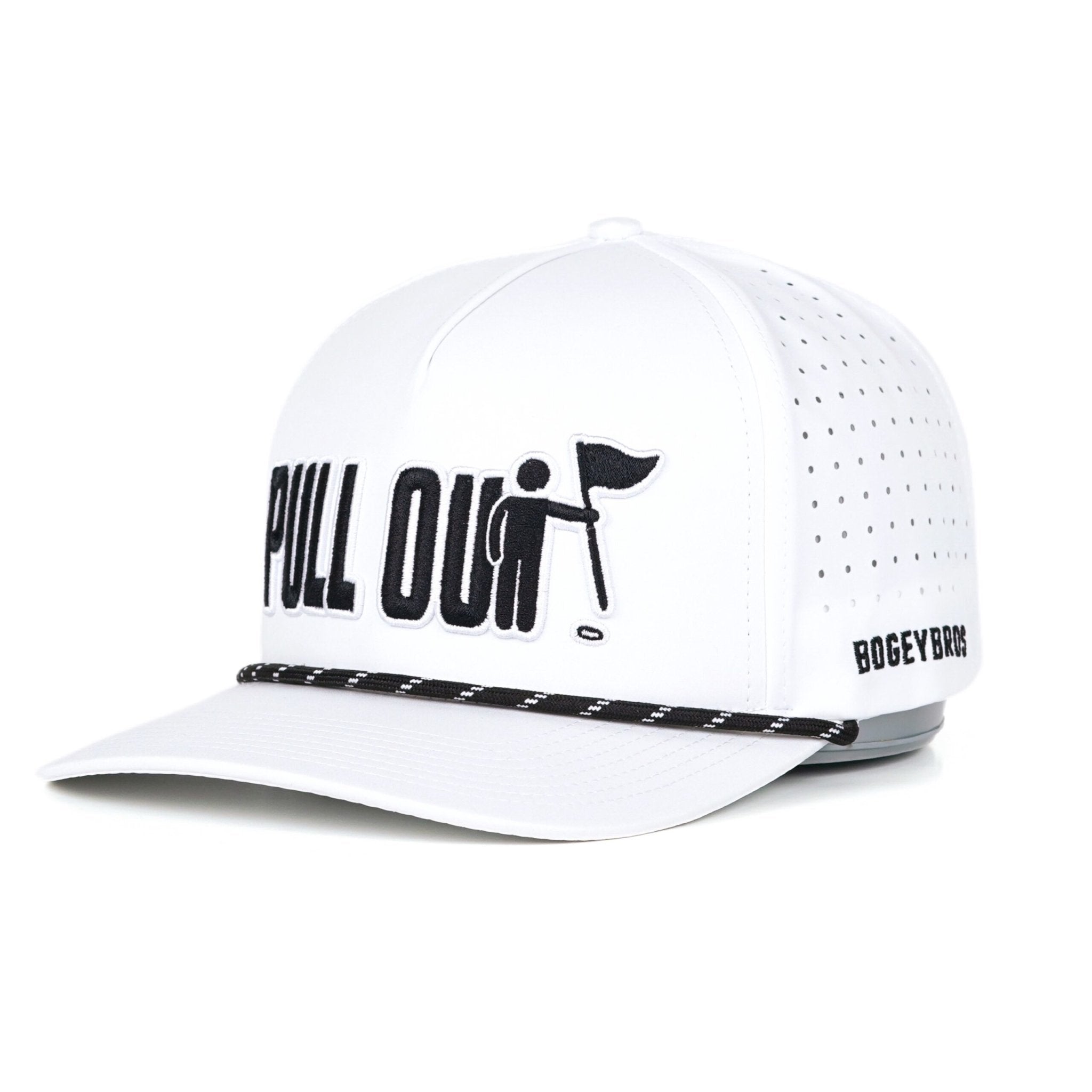 PULL OUT - Performance Golf Rope Hat - Snapback