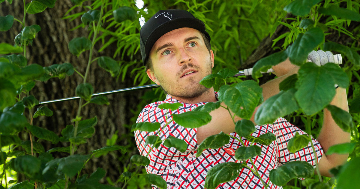 Strange Man Spotted Hitting Tiny Ball With Metal Stick