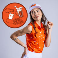 Wingin' It - Orange - Women's Polo