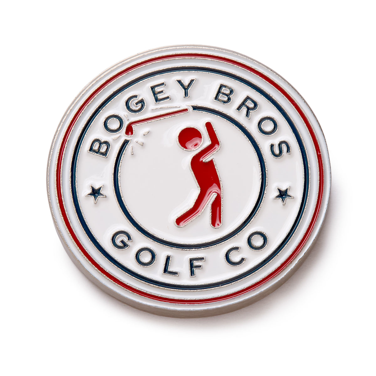 Bogey Bros Golf Co | Funny Golf Ball Markers | Union Stamp Ball Marker