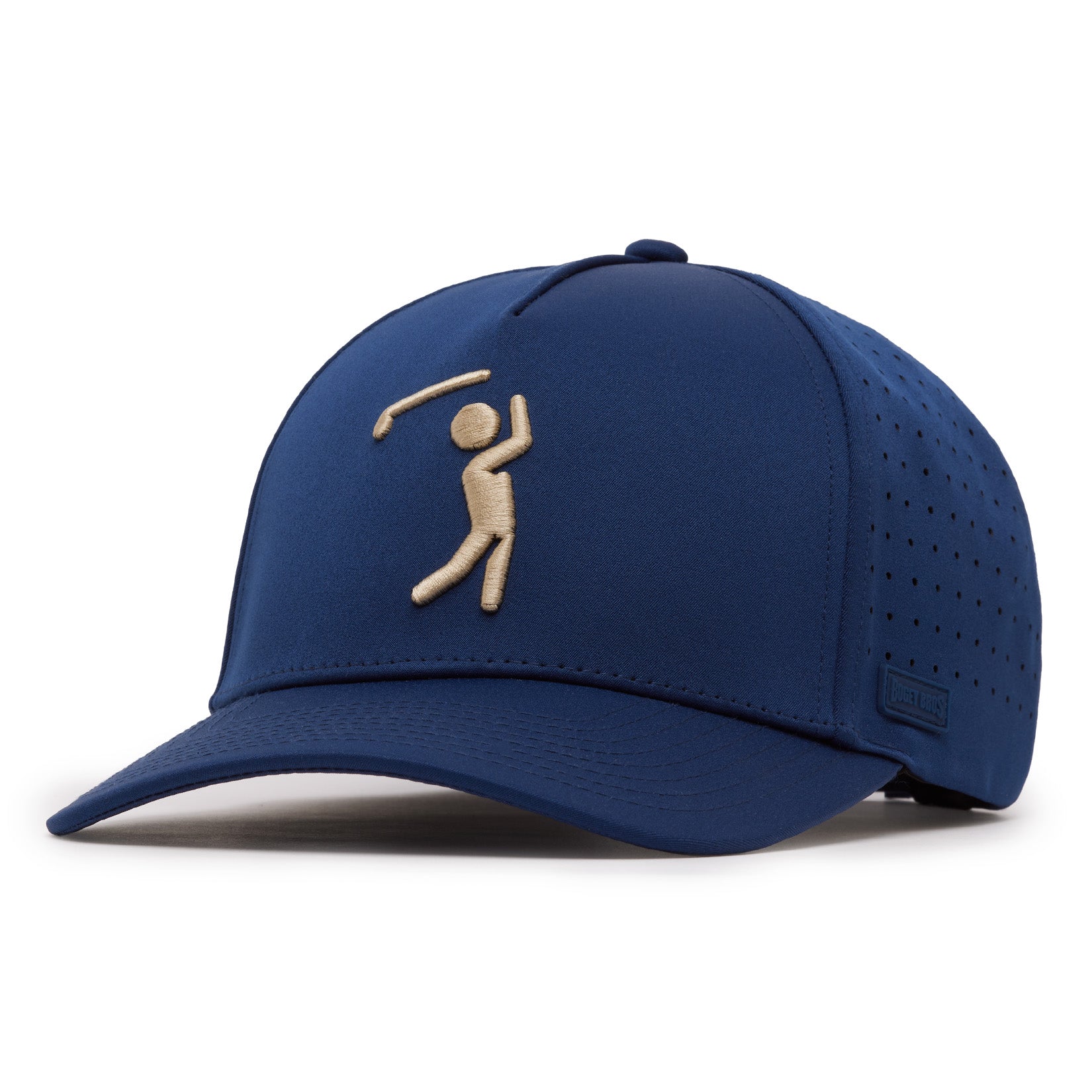 Bogeyman - Navy/Tan - Performance Golf Hat - Snapback