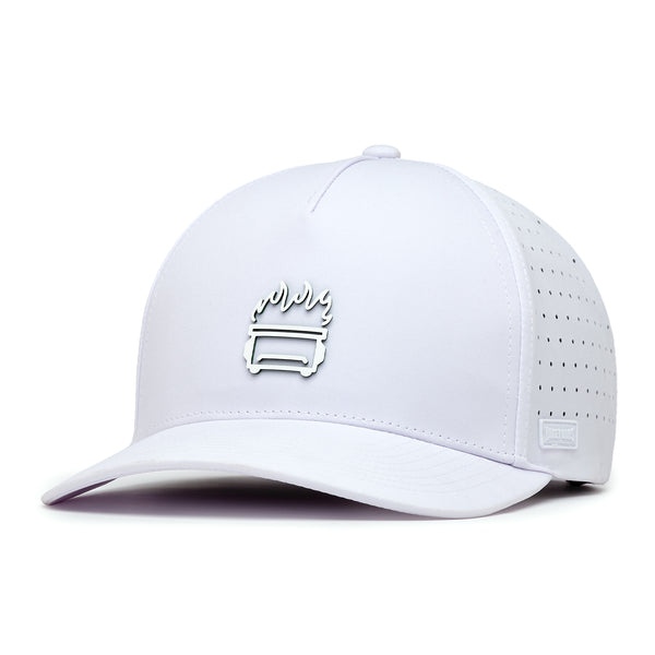 Bogey Bros Golf Co | Funny Golf Hats | White Hot Performance Golf Hat