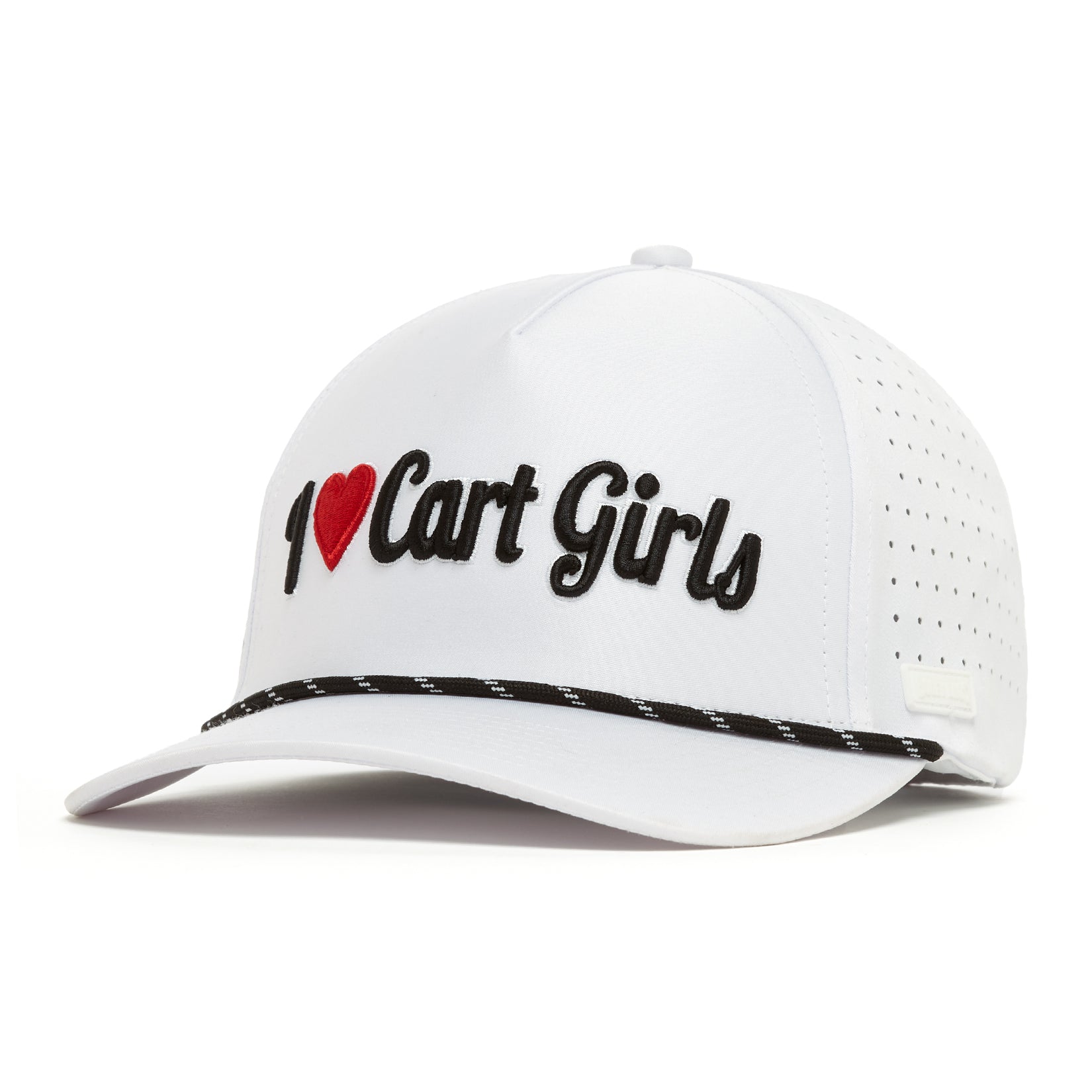 I Heart Cart Girls - Performance Golf Rope Hat - Snapback