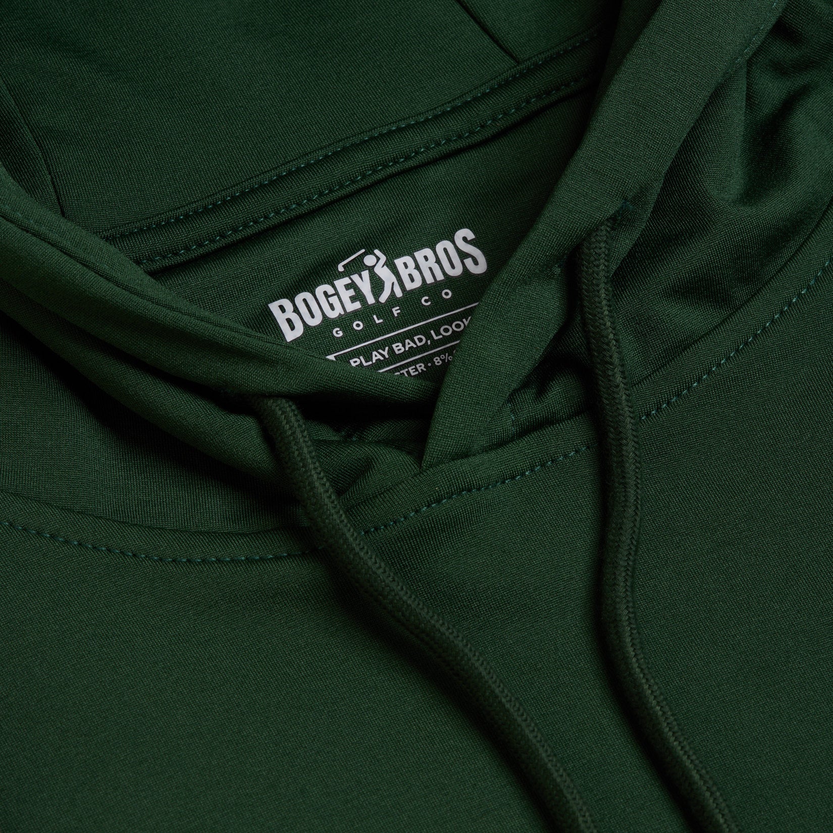   GOLFダークグリーン セーター Bogey Bros Golf Co | Performance Golf Outerwear | Forest Green Hoodie