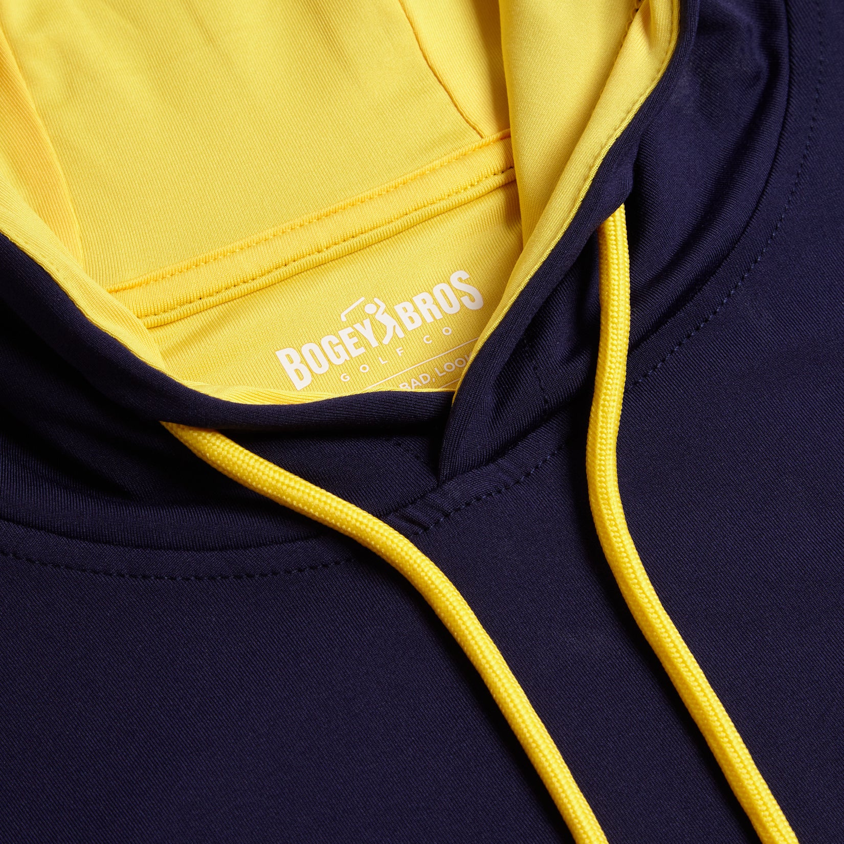 Navy/Yellow - Hoodie