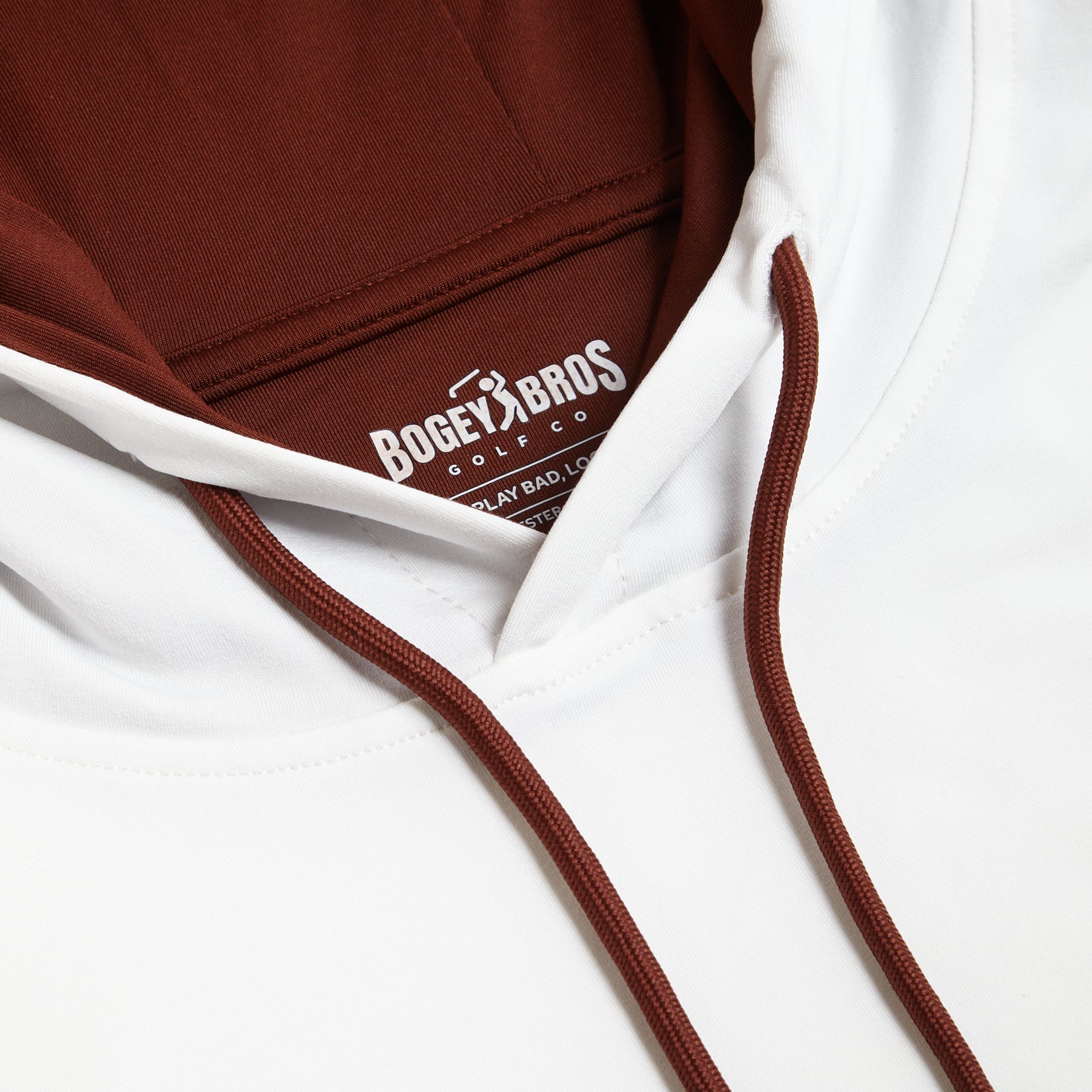 Cream/Burnt Red - Hoodie