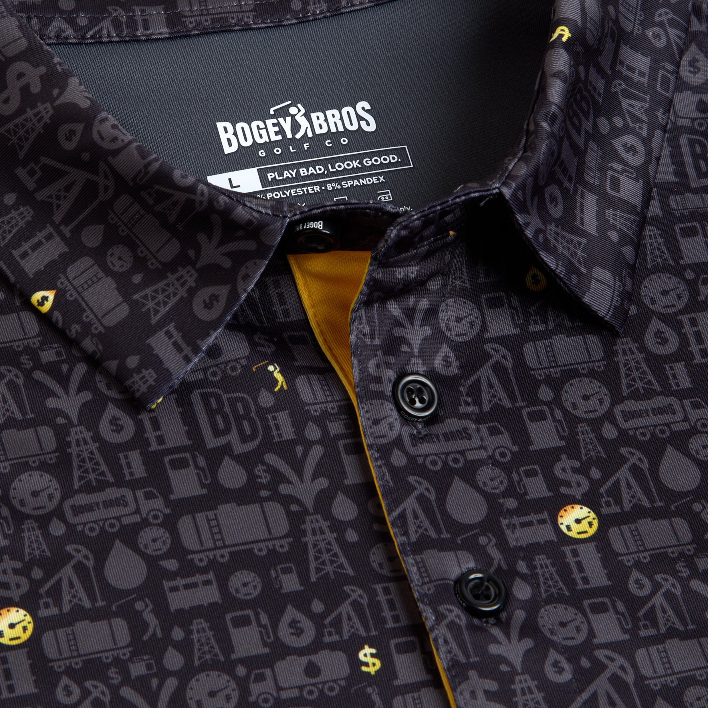 Bogey Bros Golf Co | Funny Golf Polos | Gusher