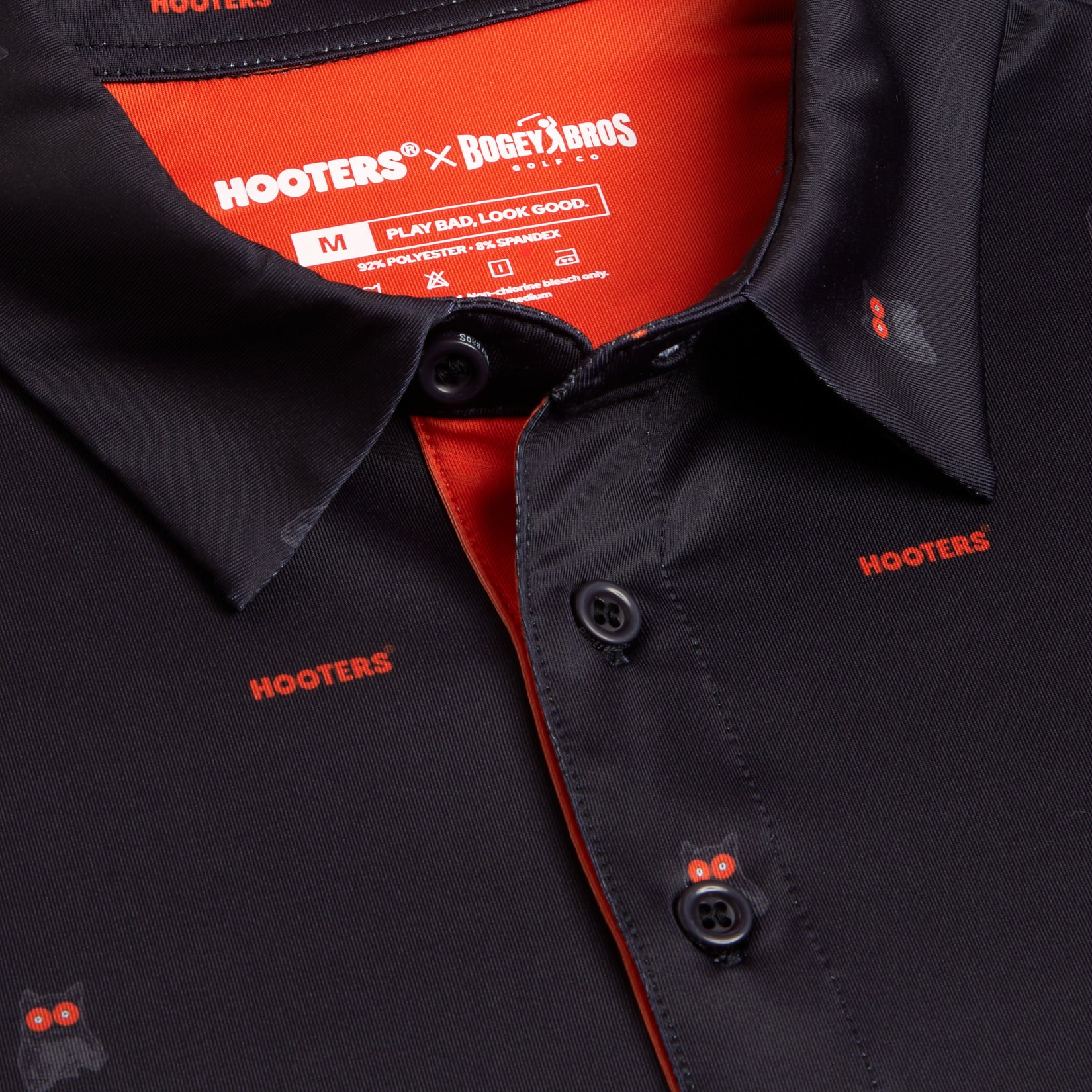 Bogey Bros Golf Co | Funny Golf Polos for Men | Hooters x Bogey