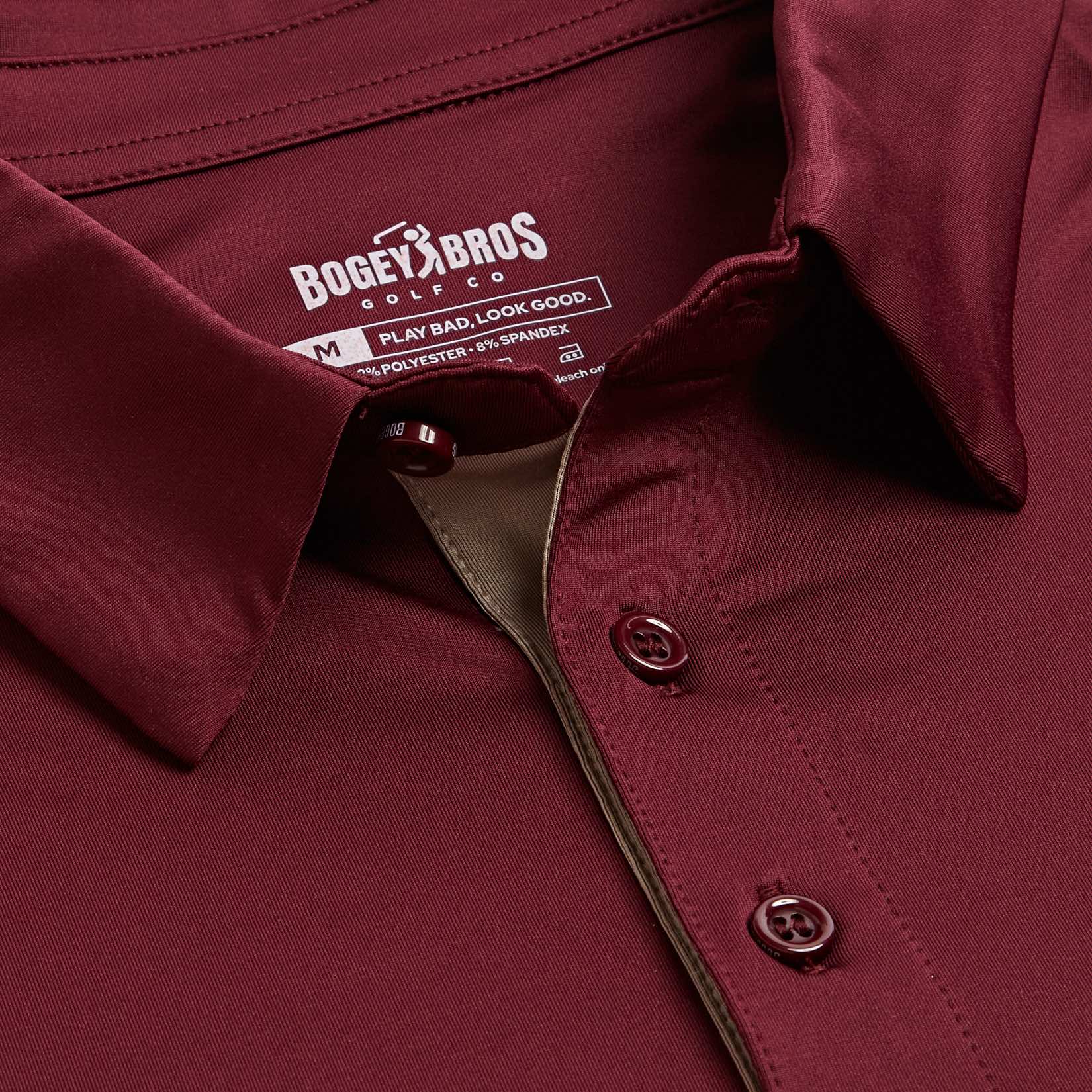 Solid Oxblood - Polo