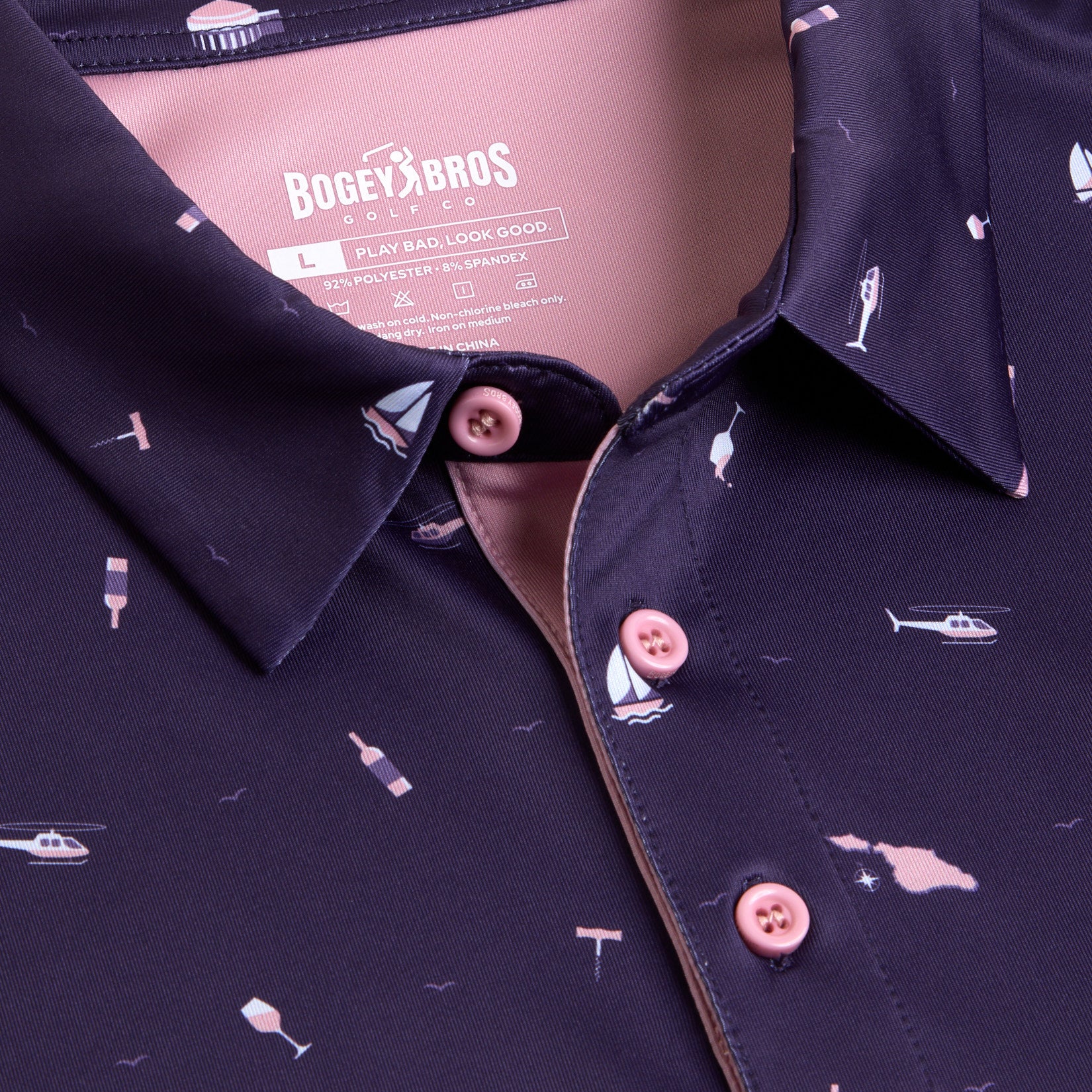 Bogey Bros Golf Co | Funny Golf Polos | The Mixer