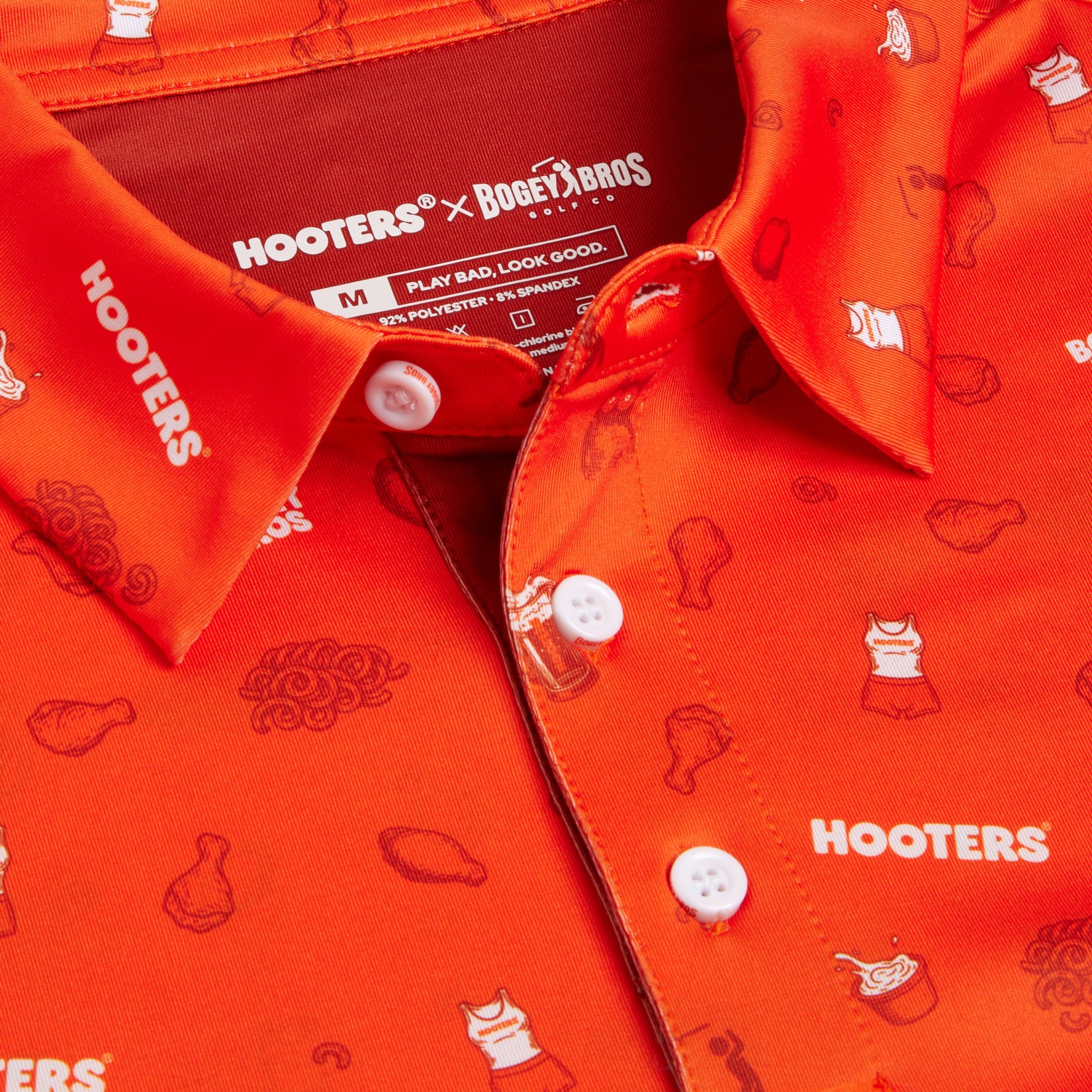 Bogey Bros Golf Co | Funny Golf Polos for Men | Hooters x Bogey