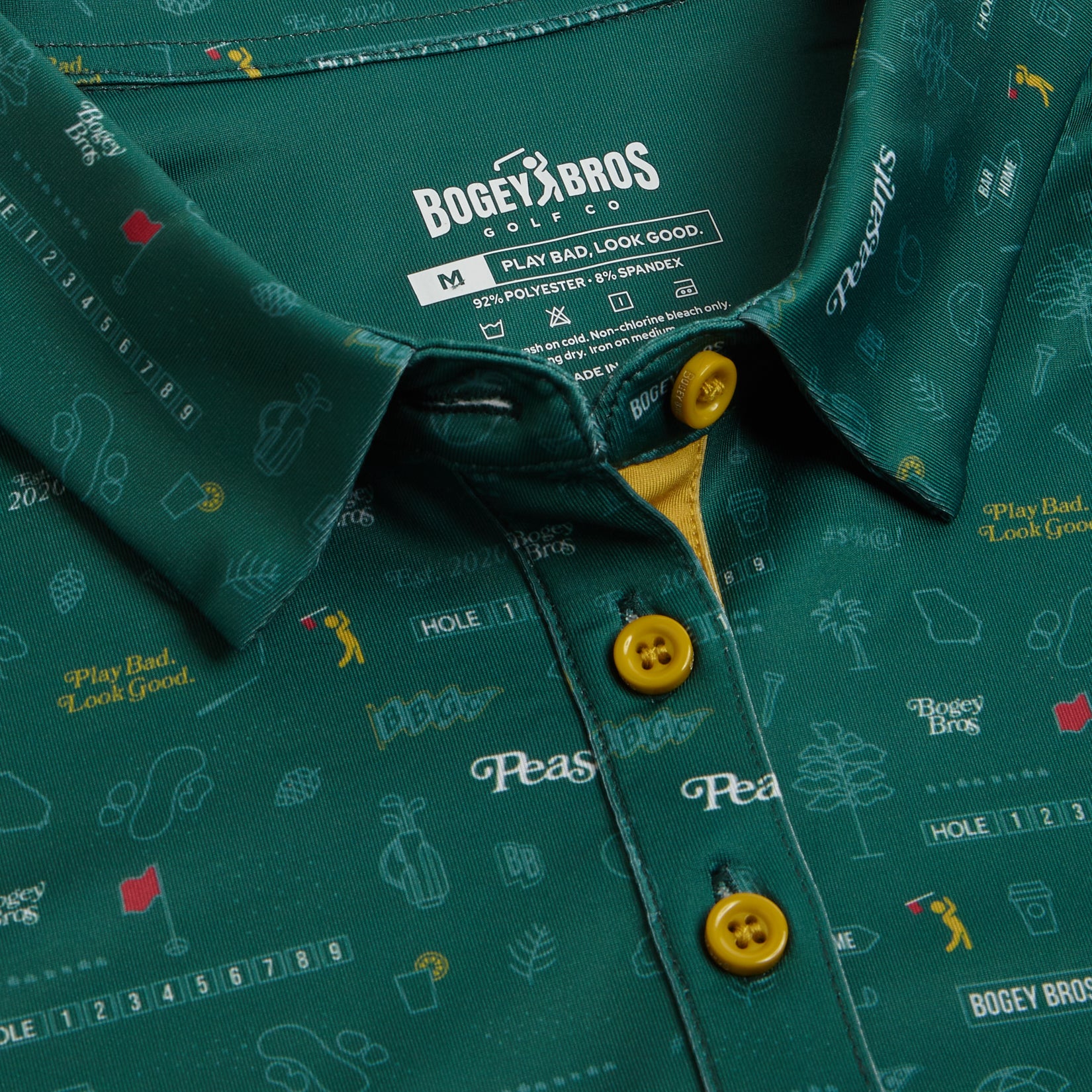 Peasants - Green - Women's Polo