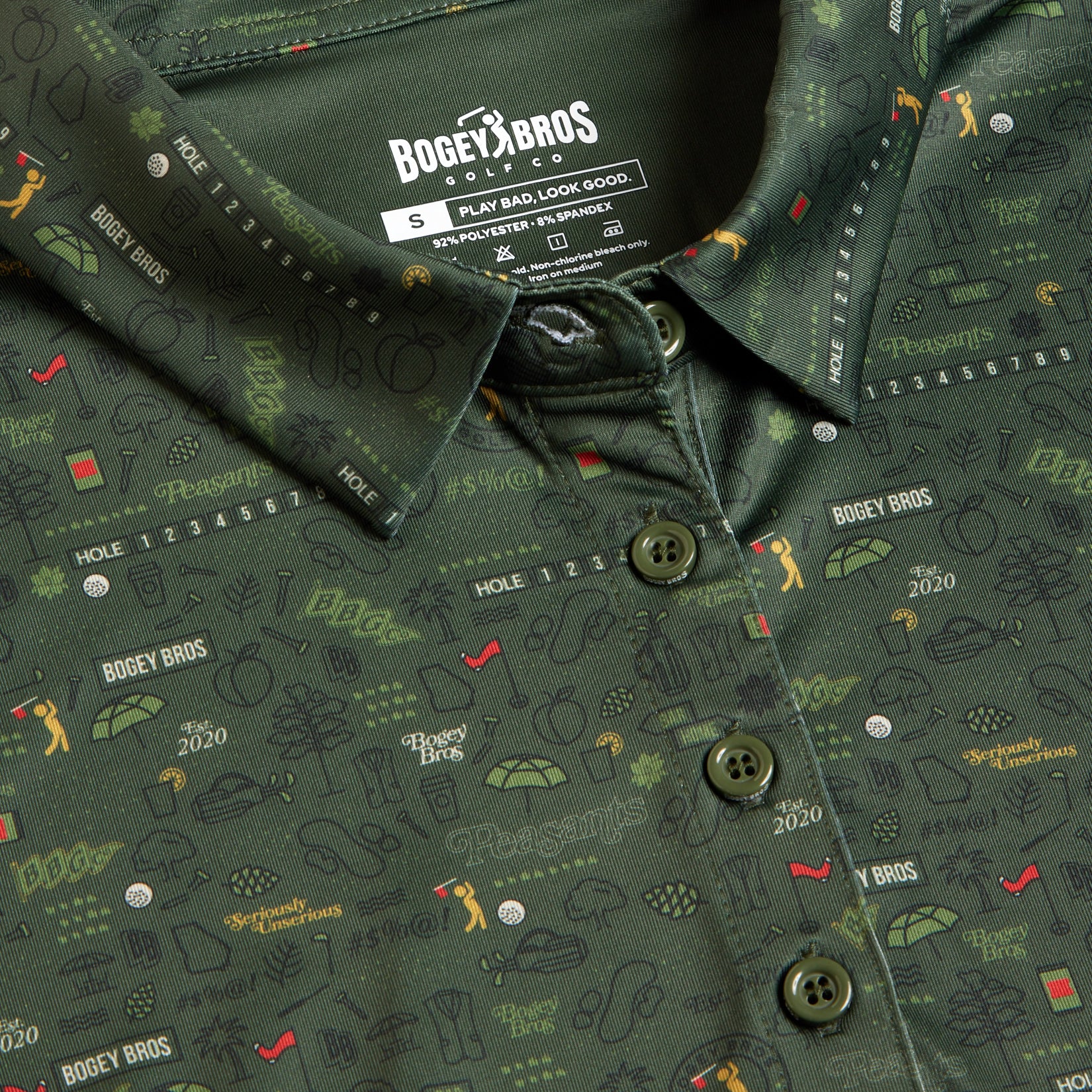 Bogey Bros Golf Co | Funny Golf Polos for Women | Peasants '26