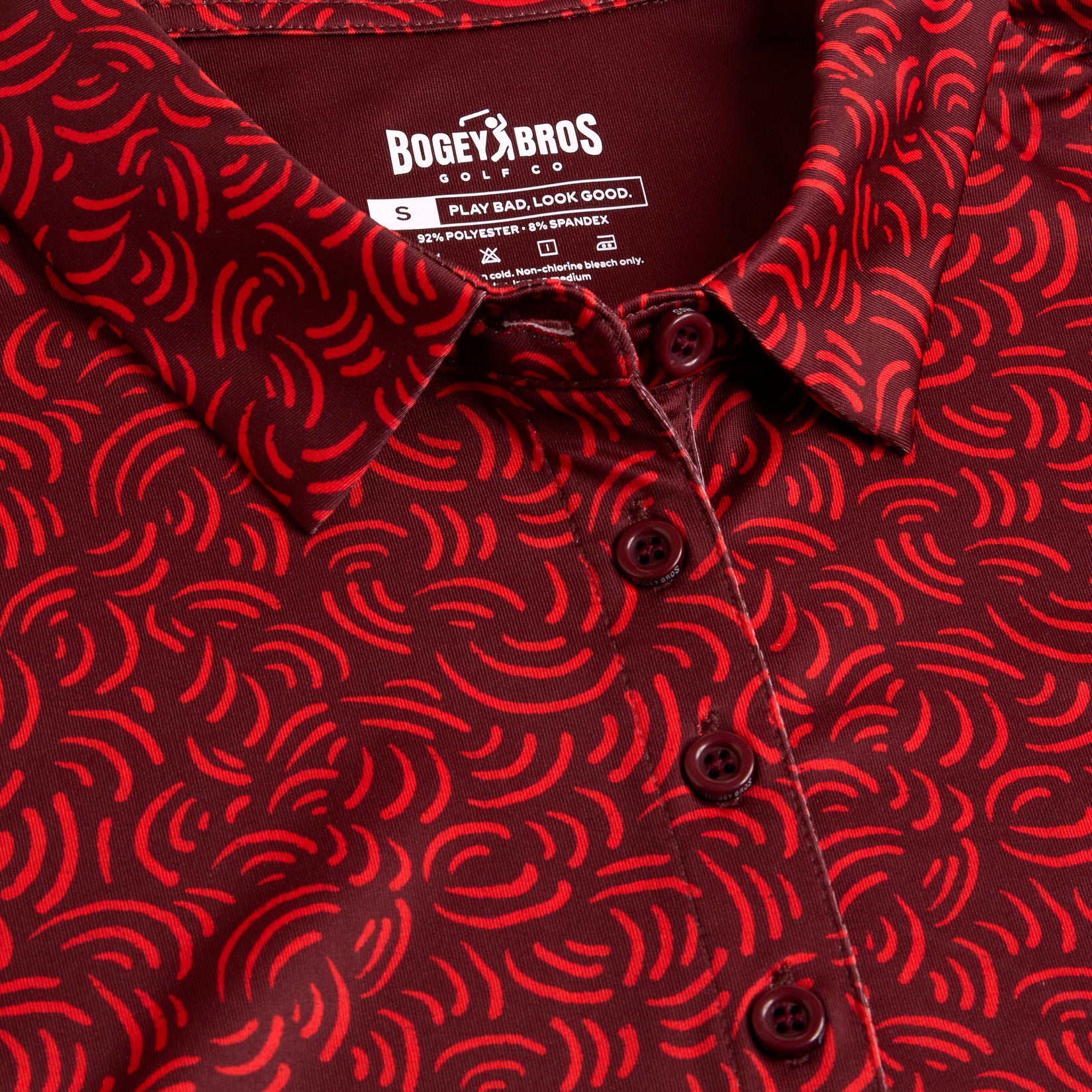 Arcs - Red - Women's Polo