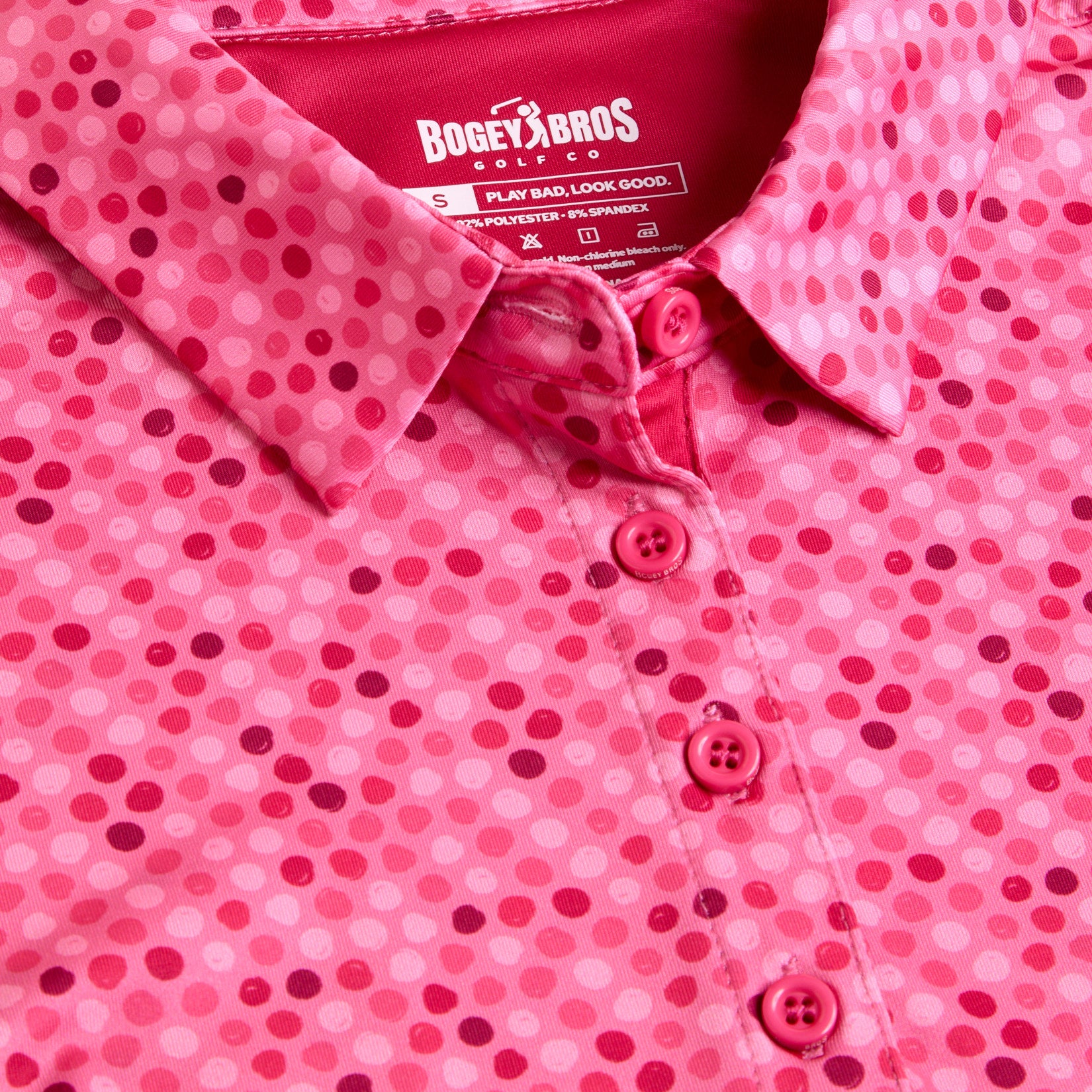 Dots - Pink - Women's Polo