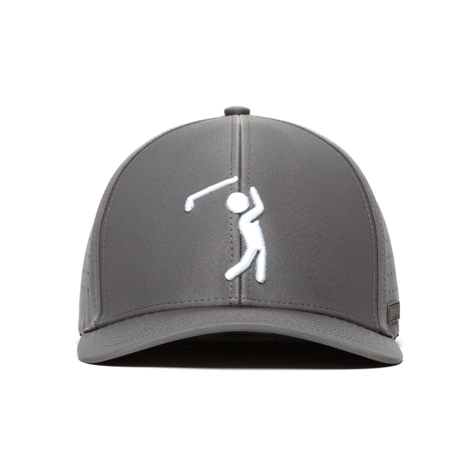 Bogeyman Charcoal - Performance Golf Hat - Stretch Fit