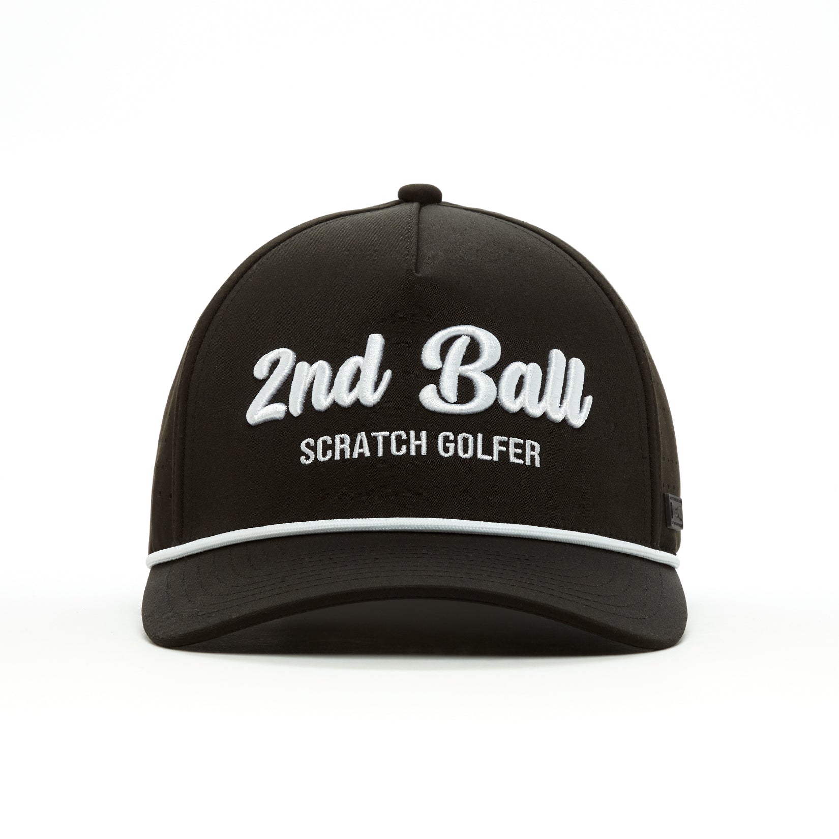 2nd Ball Scratch Golfer - Performance Golf Rope Hat - Snapback